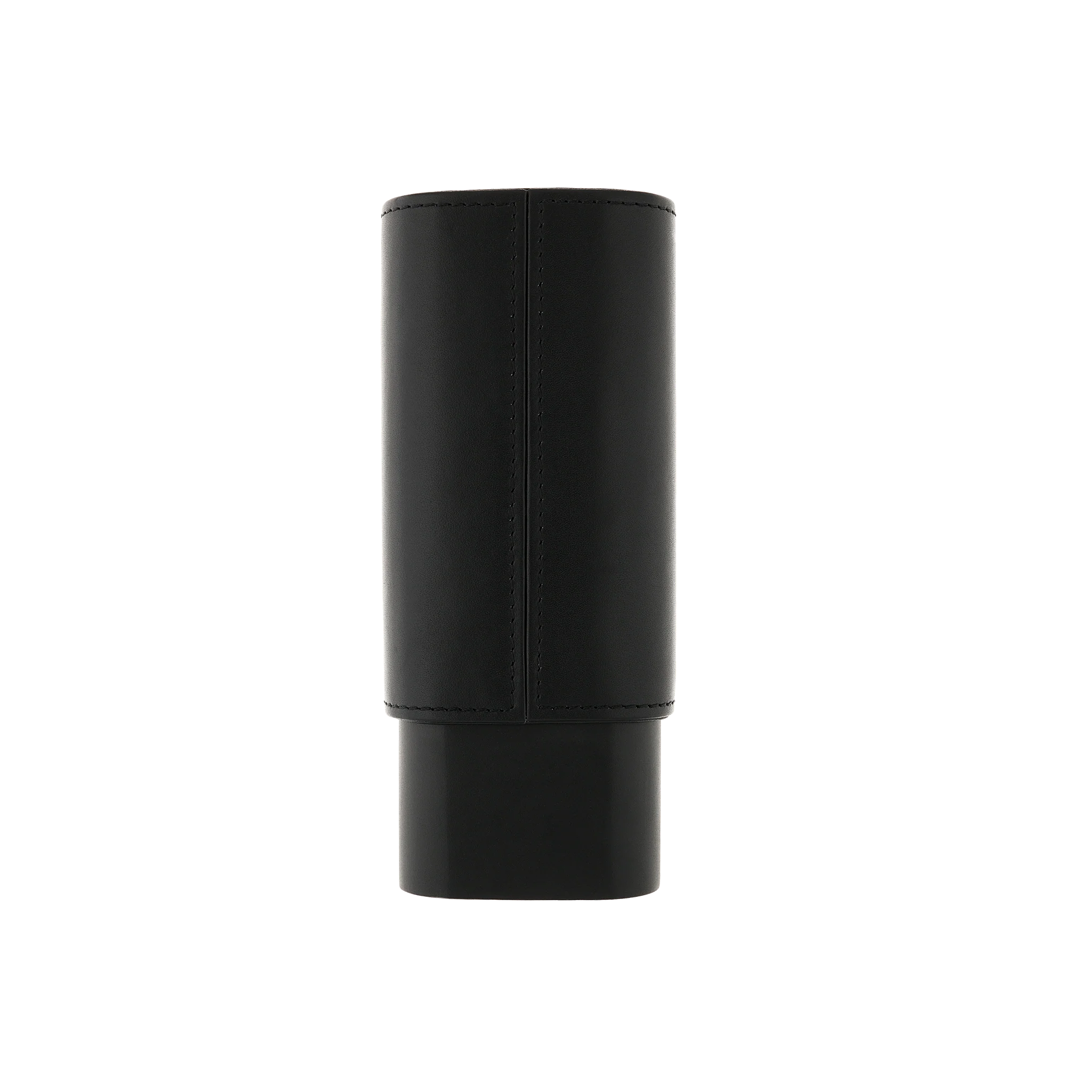 S.T. Dupont 2 cigar case Leather case Cohiba Behike black Leather REF: 183203