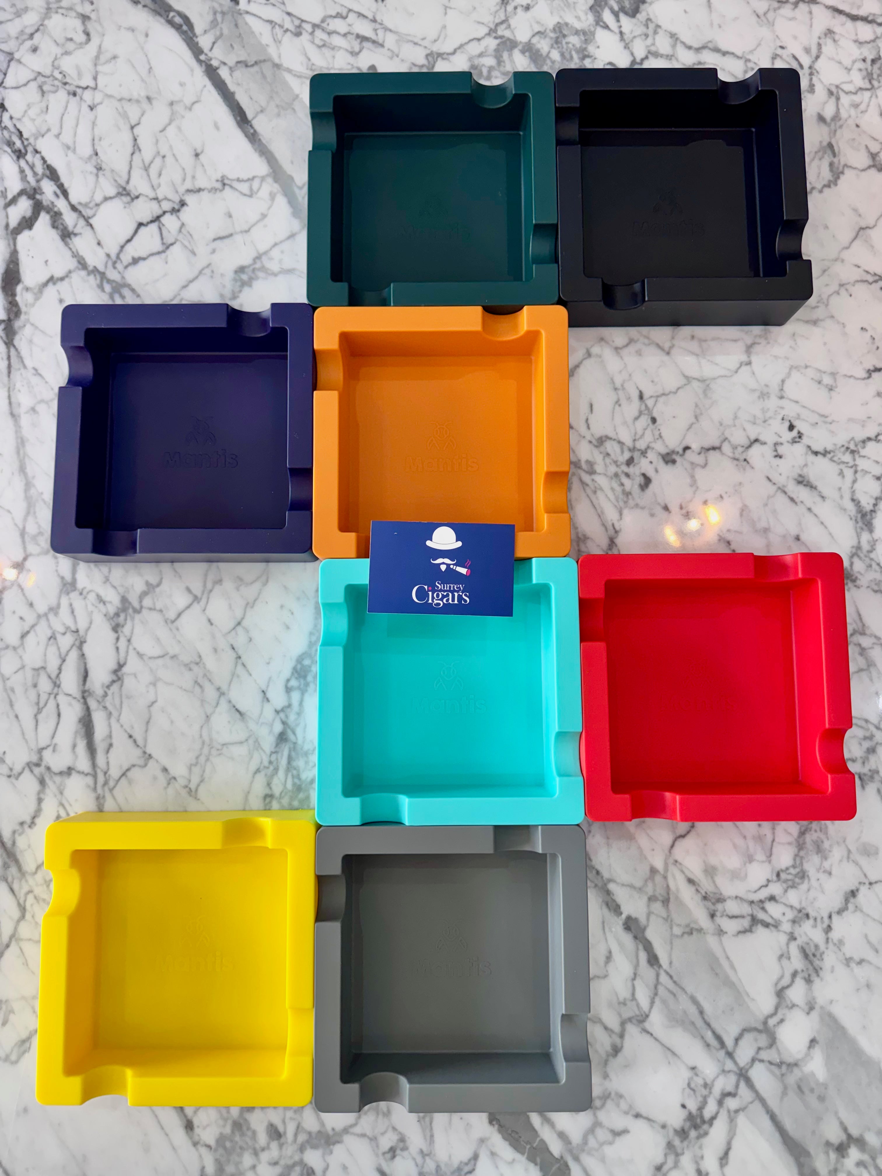 Mantis - Flex Silicone - Ashtray - Aqua