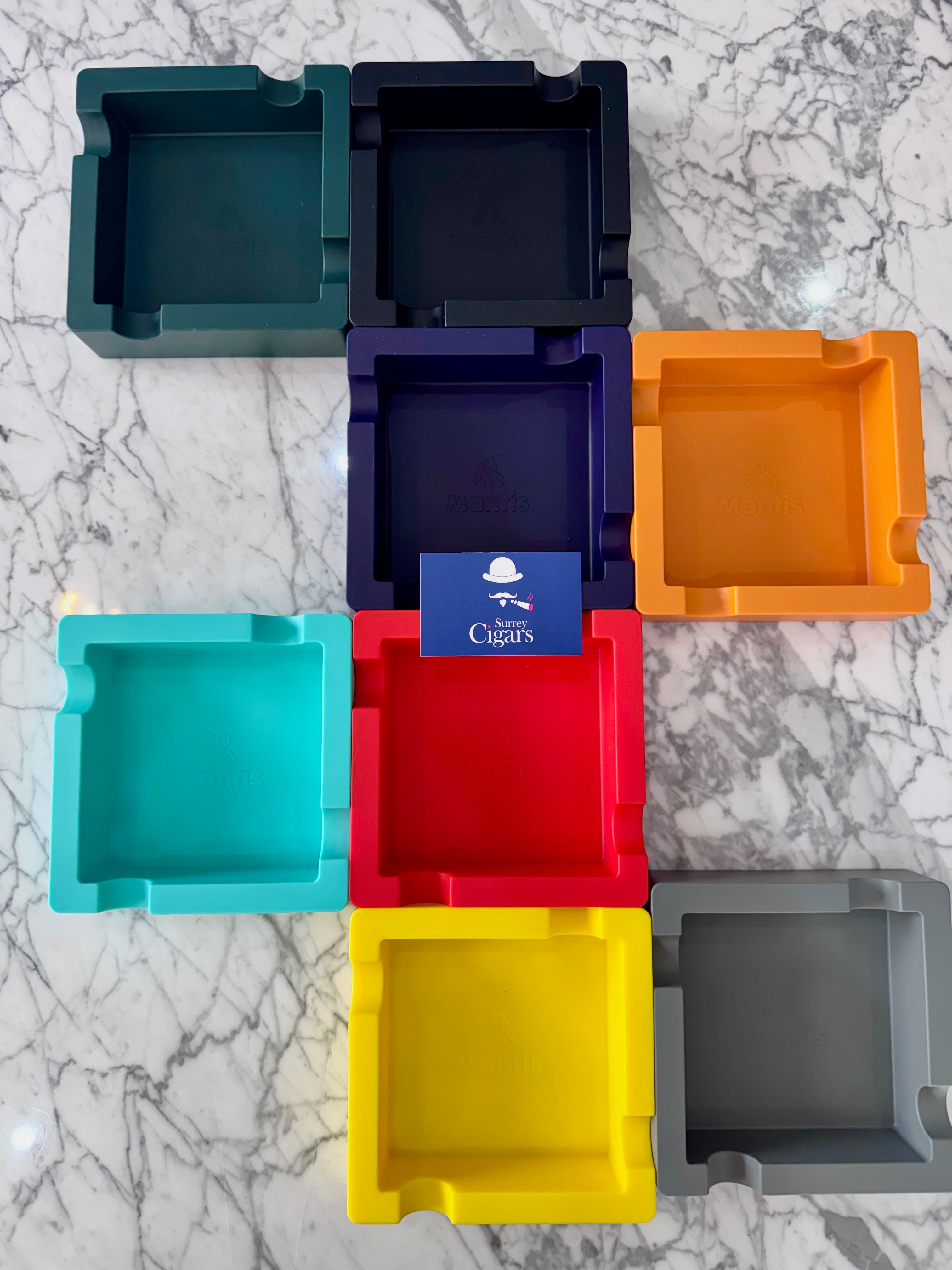 Mantis - Flex Silicone - Ashtray - Cool Grey