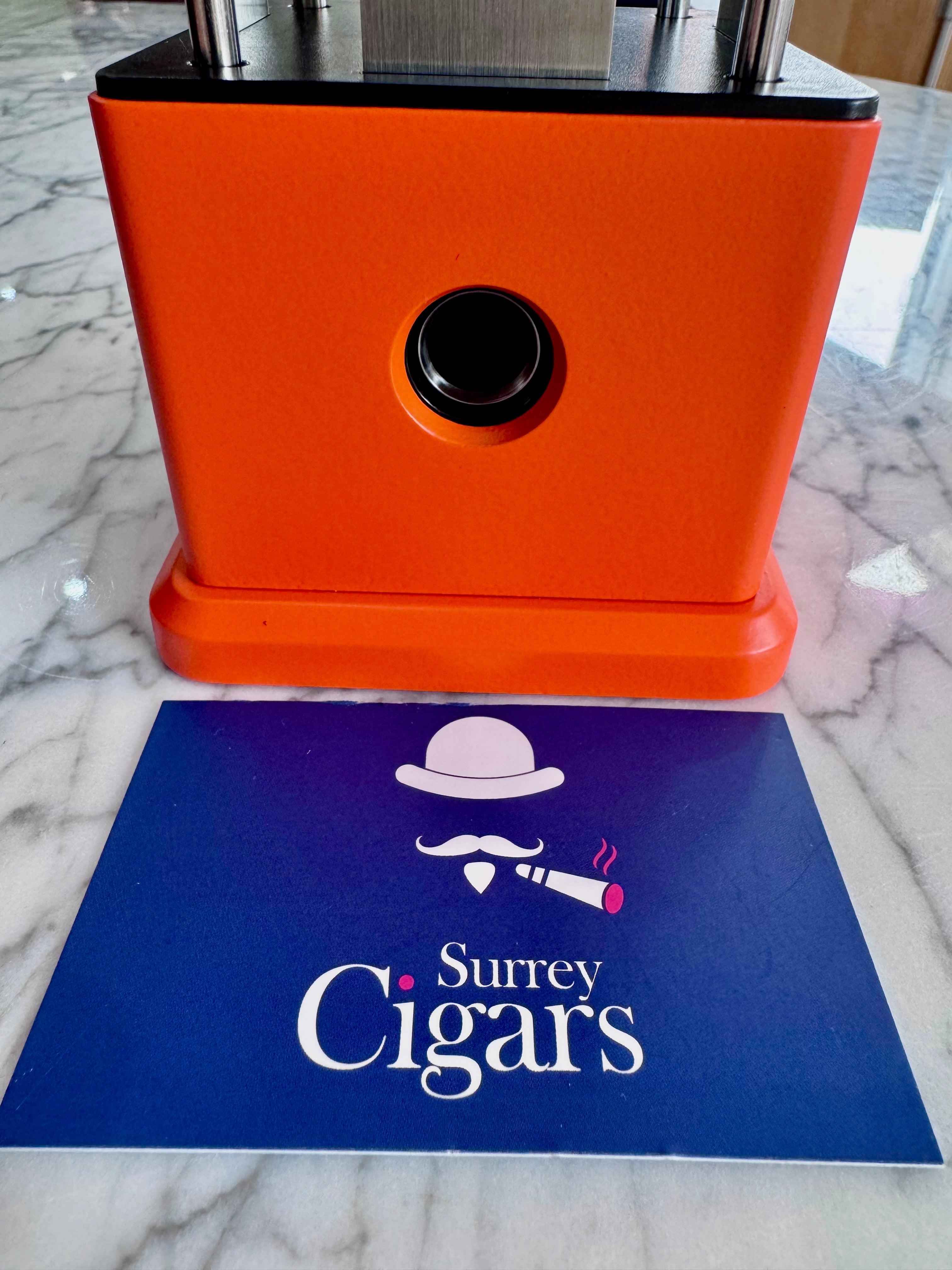 Mantis - Quadra - Four Different Cigar Cutter - Orange
