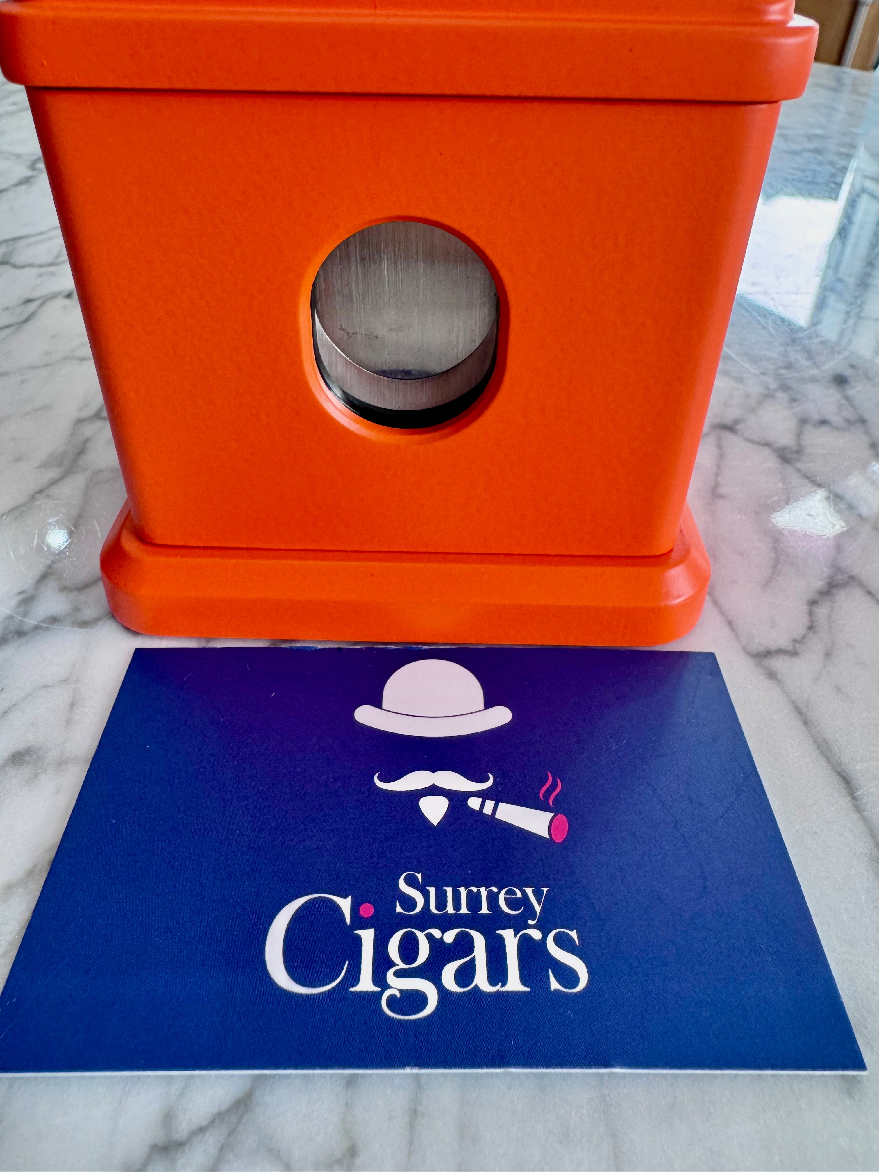 Mantis - Quadra - Four Different Cigar Cutter - Orange