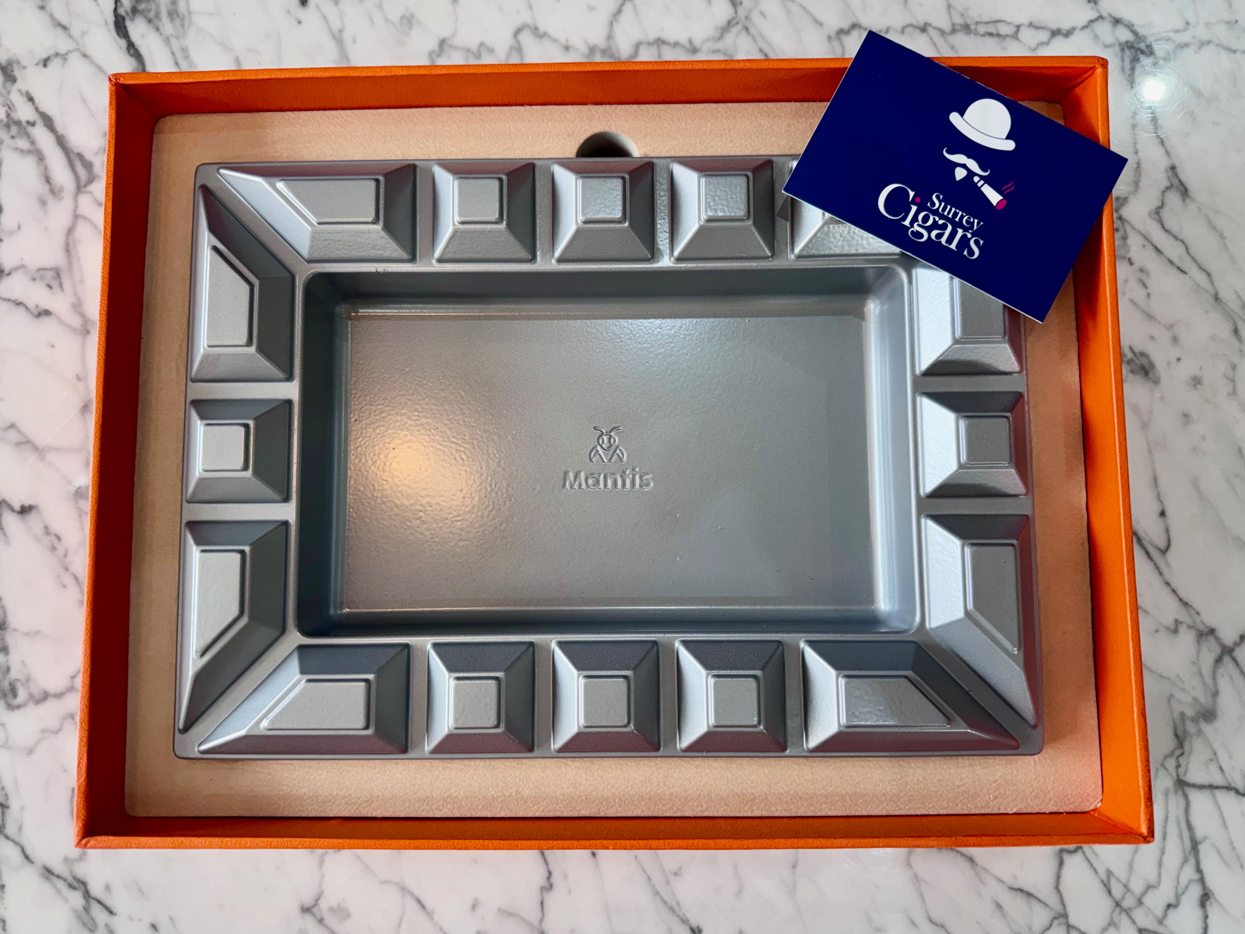 Mantis - Mesa - Rectangular Ashtray - Silver