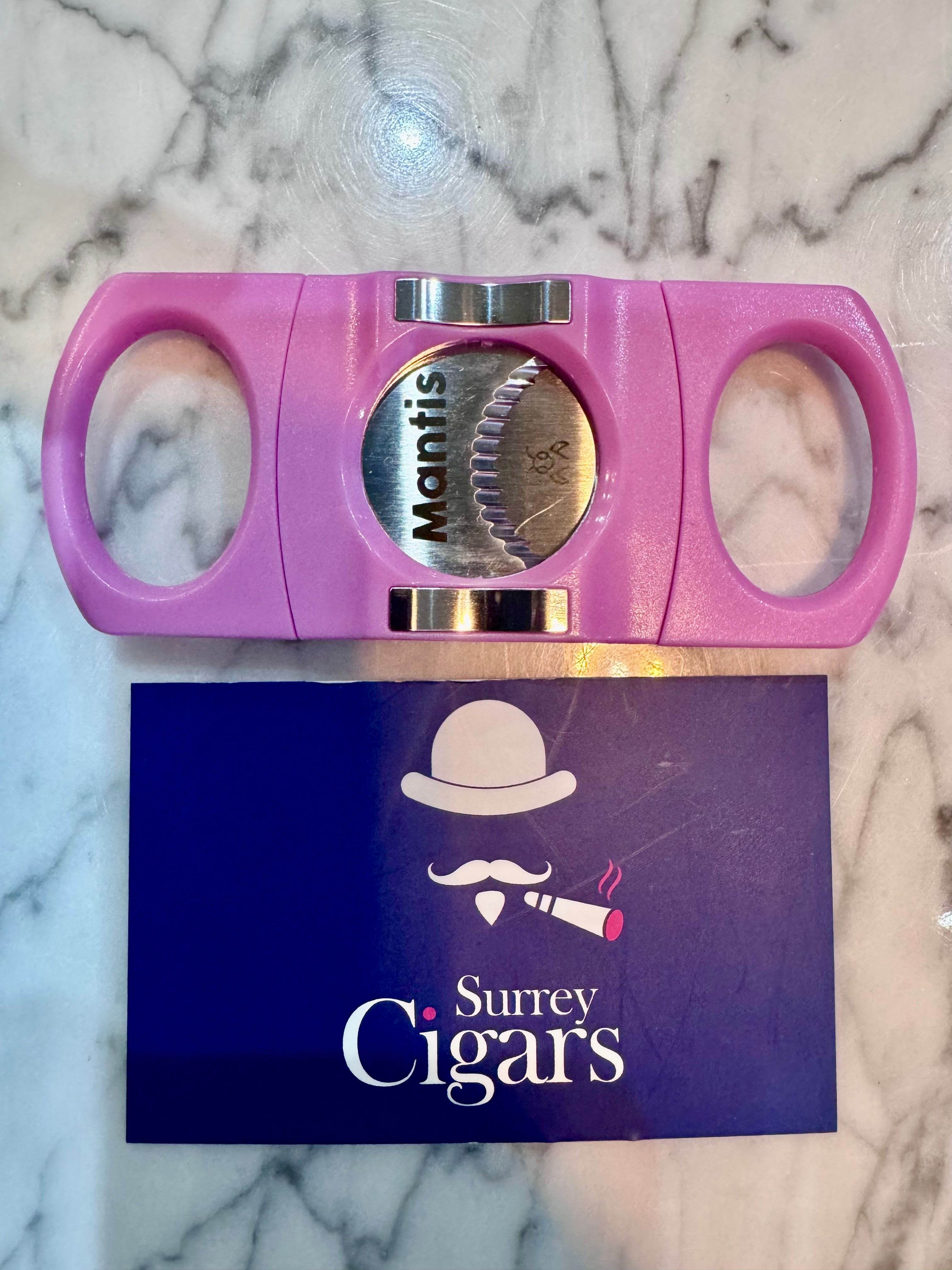 Mantis - CigarMaster - Cigar Cutter and Stand - Pink