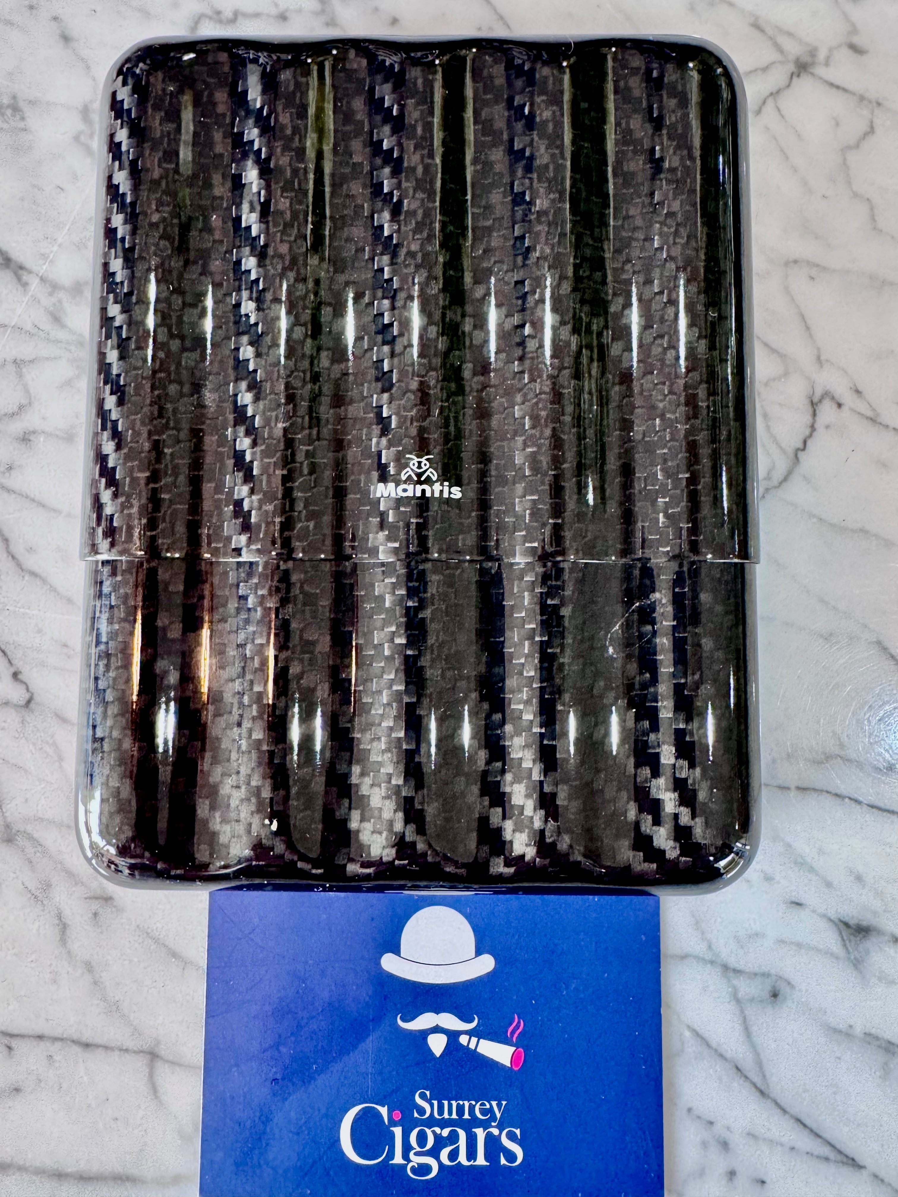 Mantis - TrueCarbon 3K Real Forged Carbon Fiber Cigar Case - Matte OR Glossy Finish