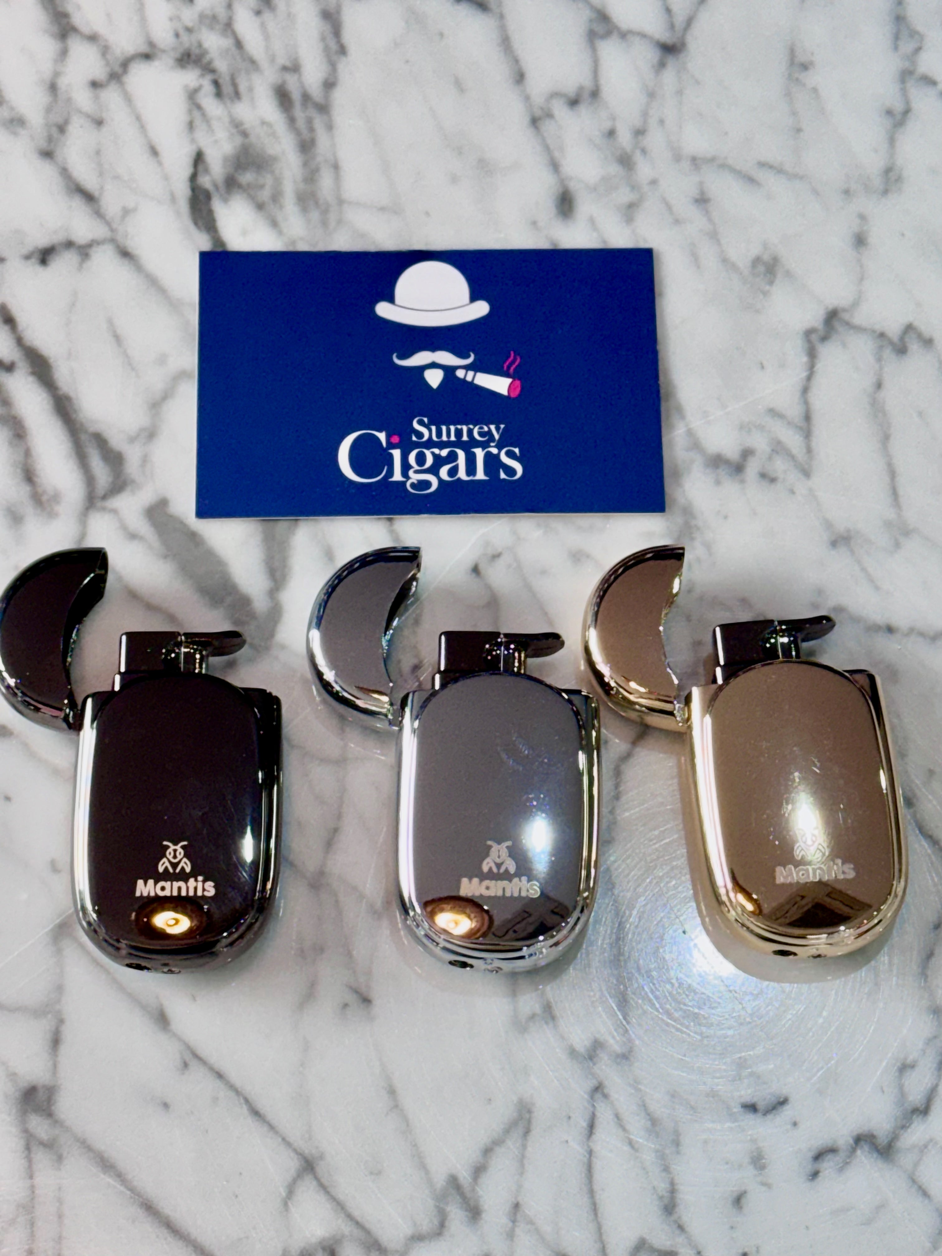 Mantis - Aeris - Jet Flame Lighter - Gold