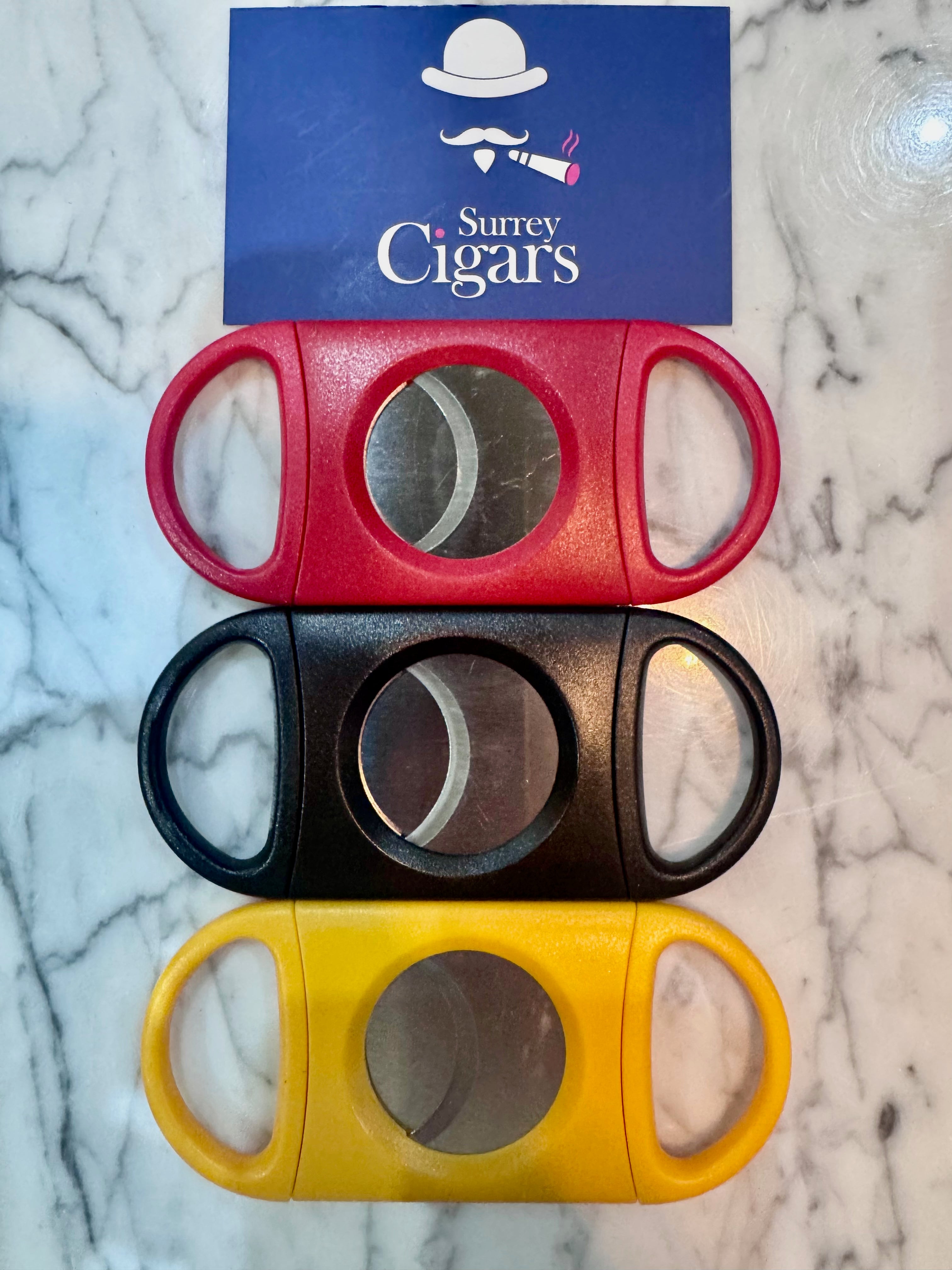 Mantis - Maxcut - Double Blade Straight Cigar Cutter - Black