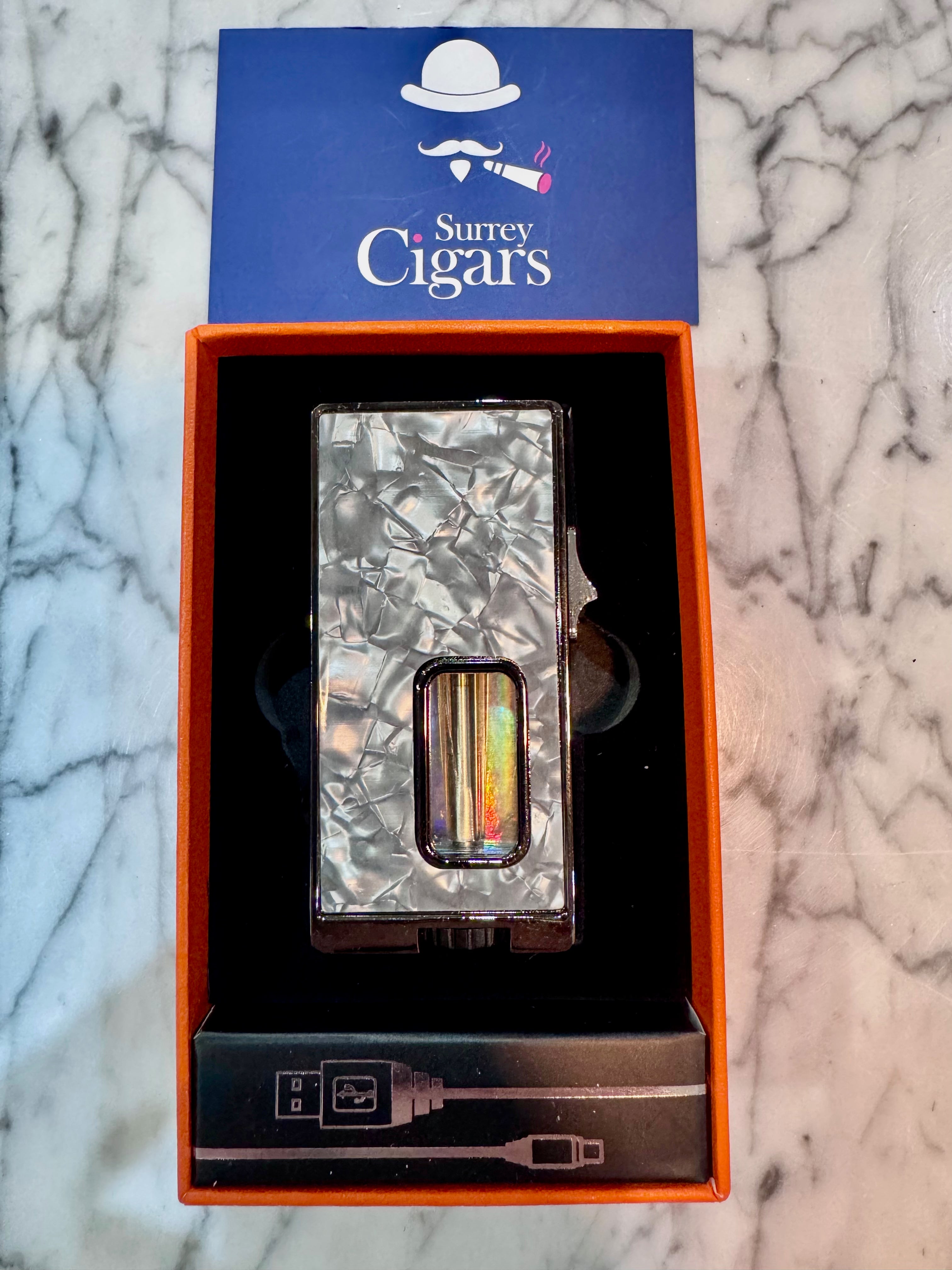 Mantis - Blazeline - Jet Flame Perla Lighter - Mother of Pearl