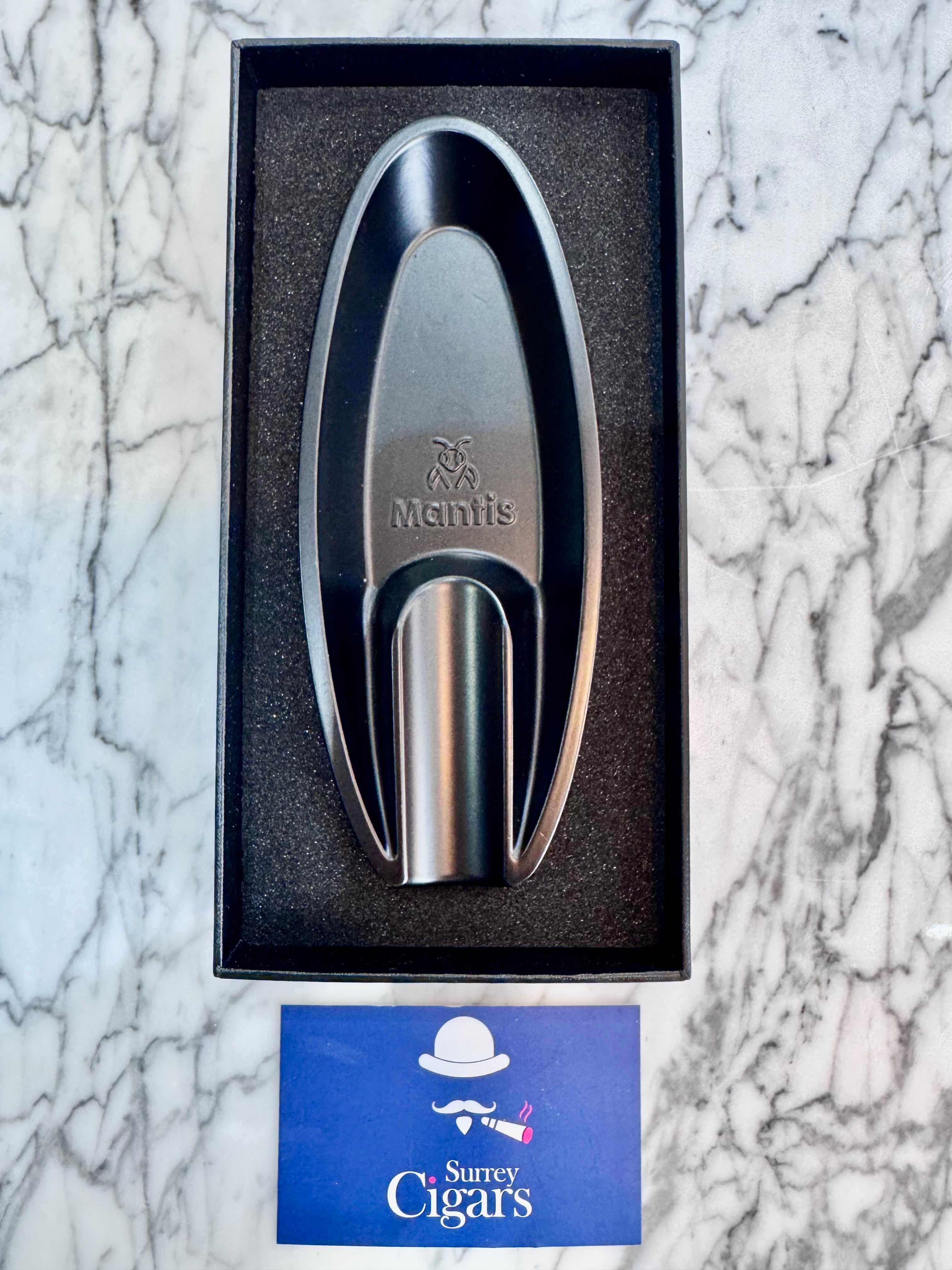 Mantis - Streamline - Metal and Ceramic Ashtray - Red