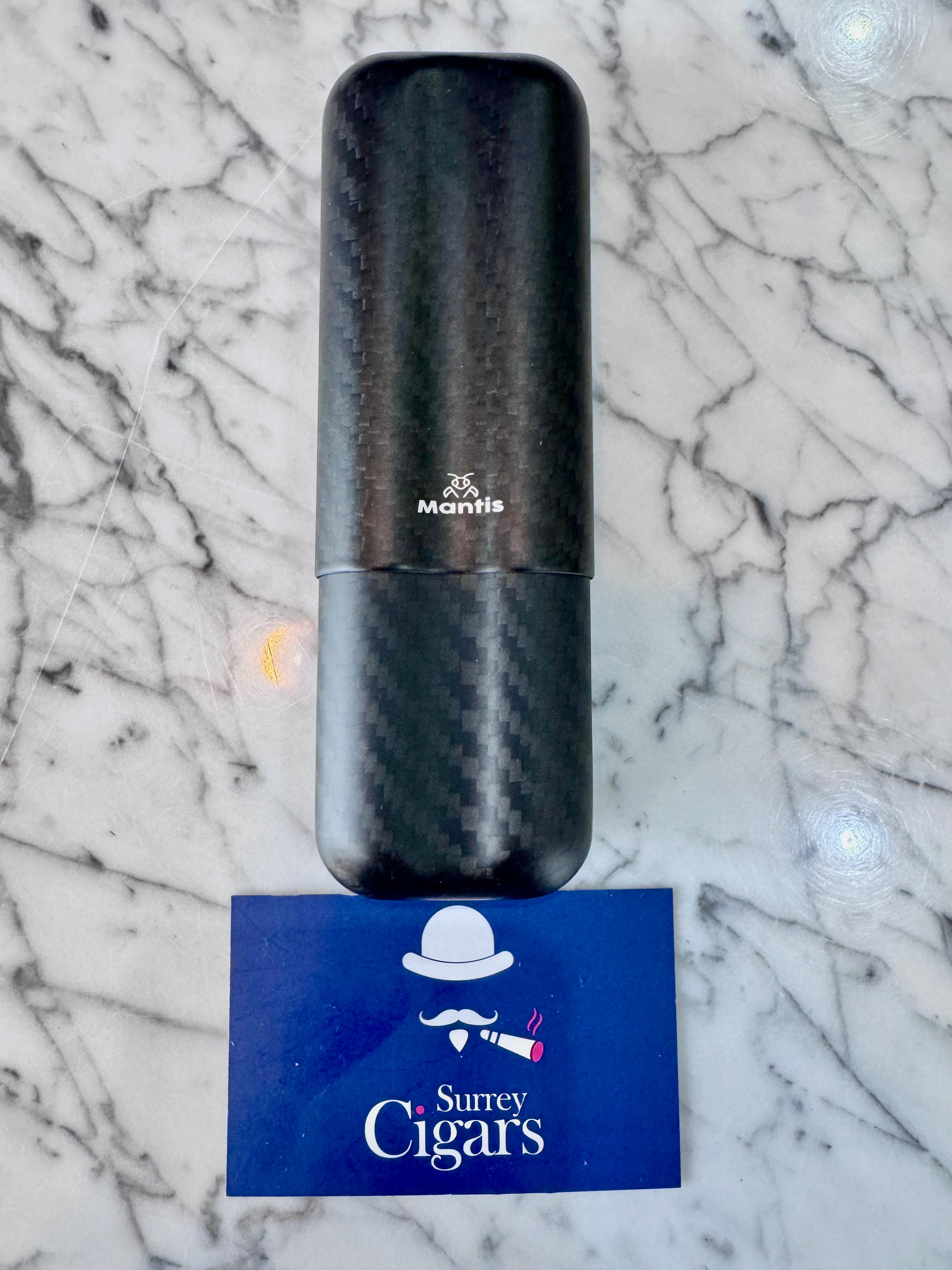 Mantis - TrueCarbon 3K Real Forged Carbon Fiber Cigar Case - Matte OR Glossy Finish