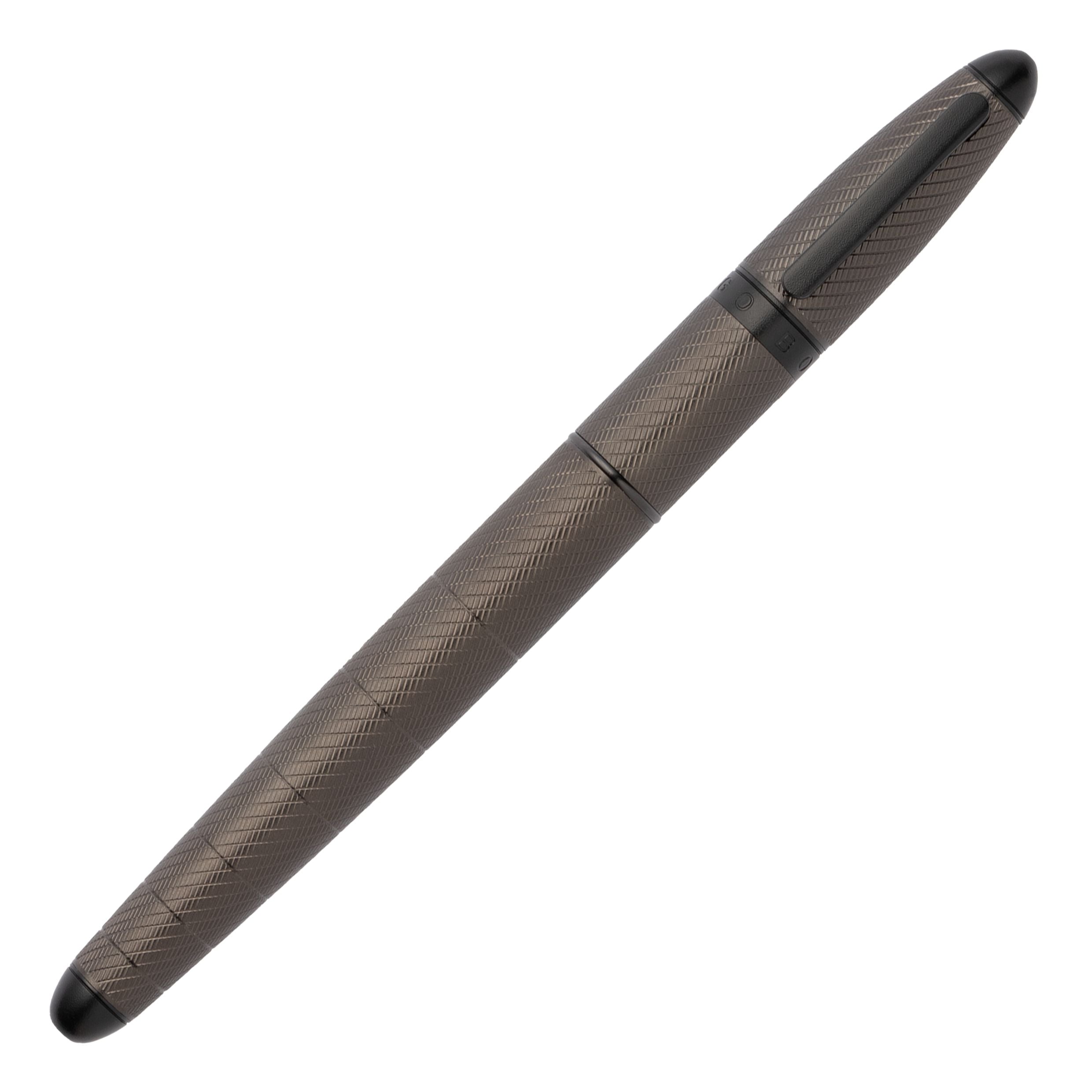 Hugo Boss Icon Fountain Pen Grey