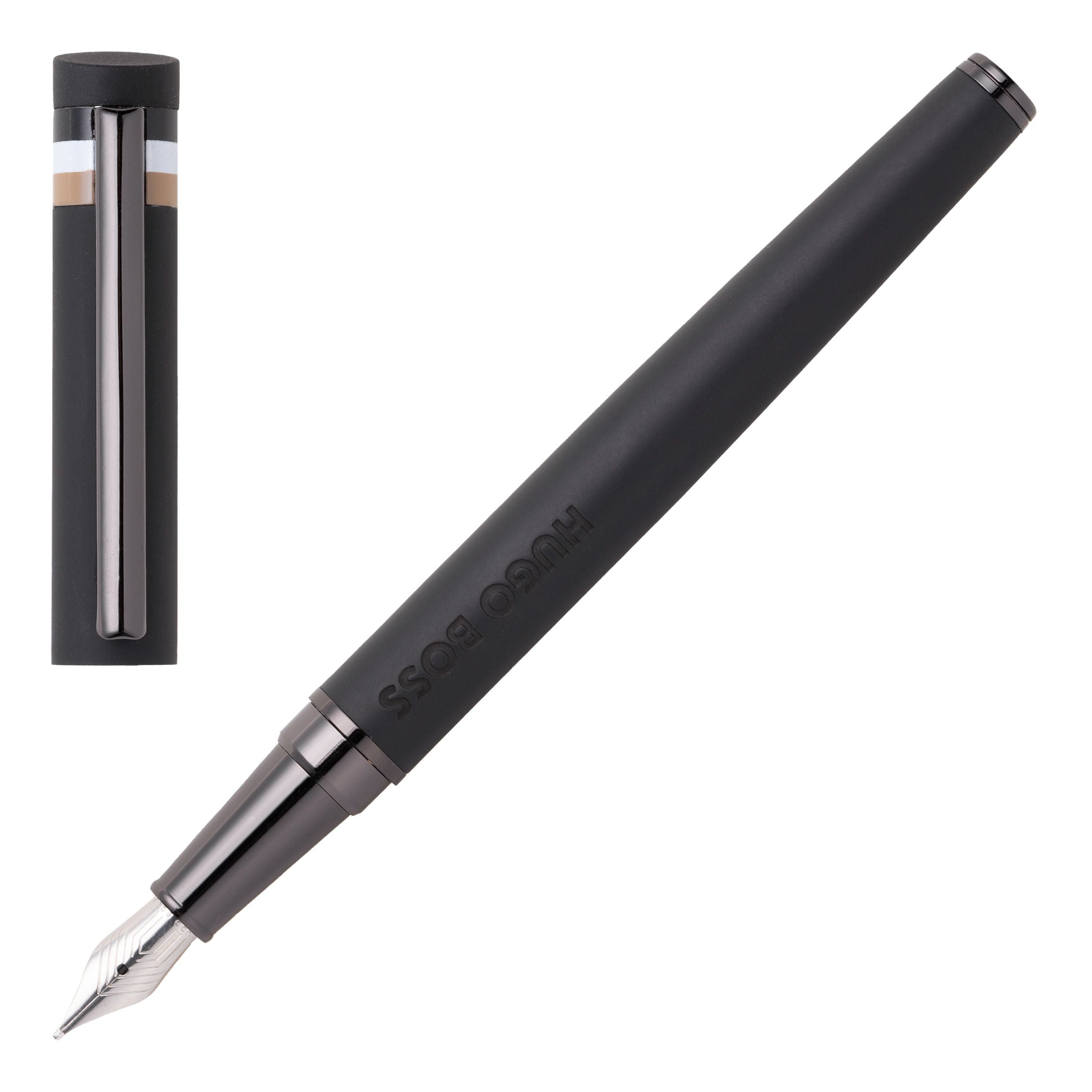 Hugo Boss Loop Black Iconic Fountain Pen
