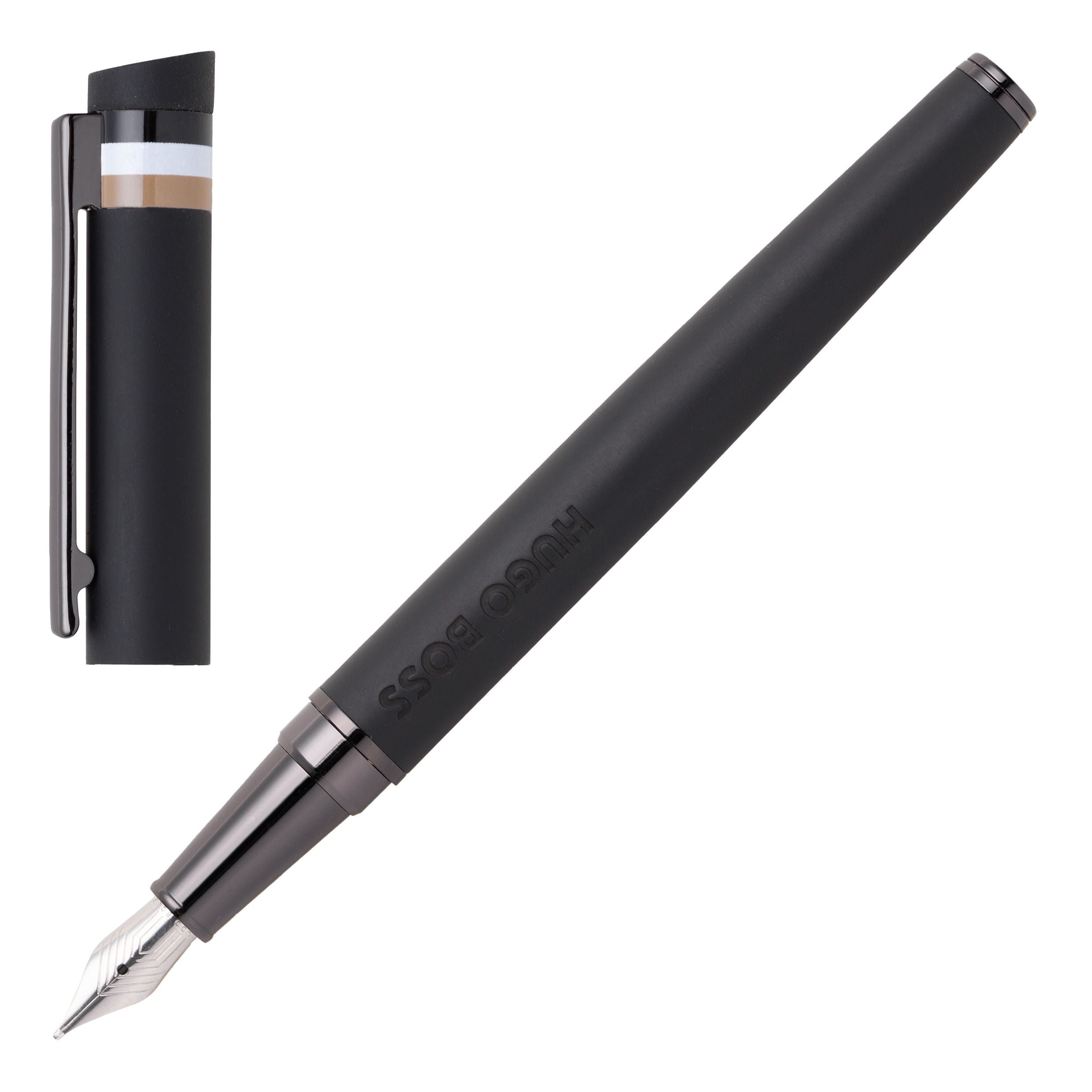 Hugo Boss Loop Black Iconic Fountain Pen
