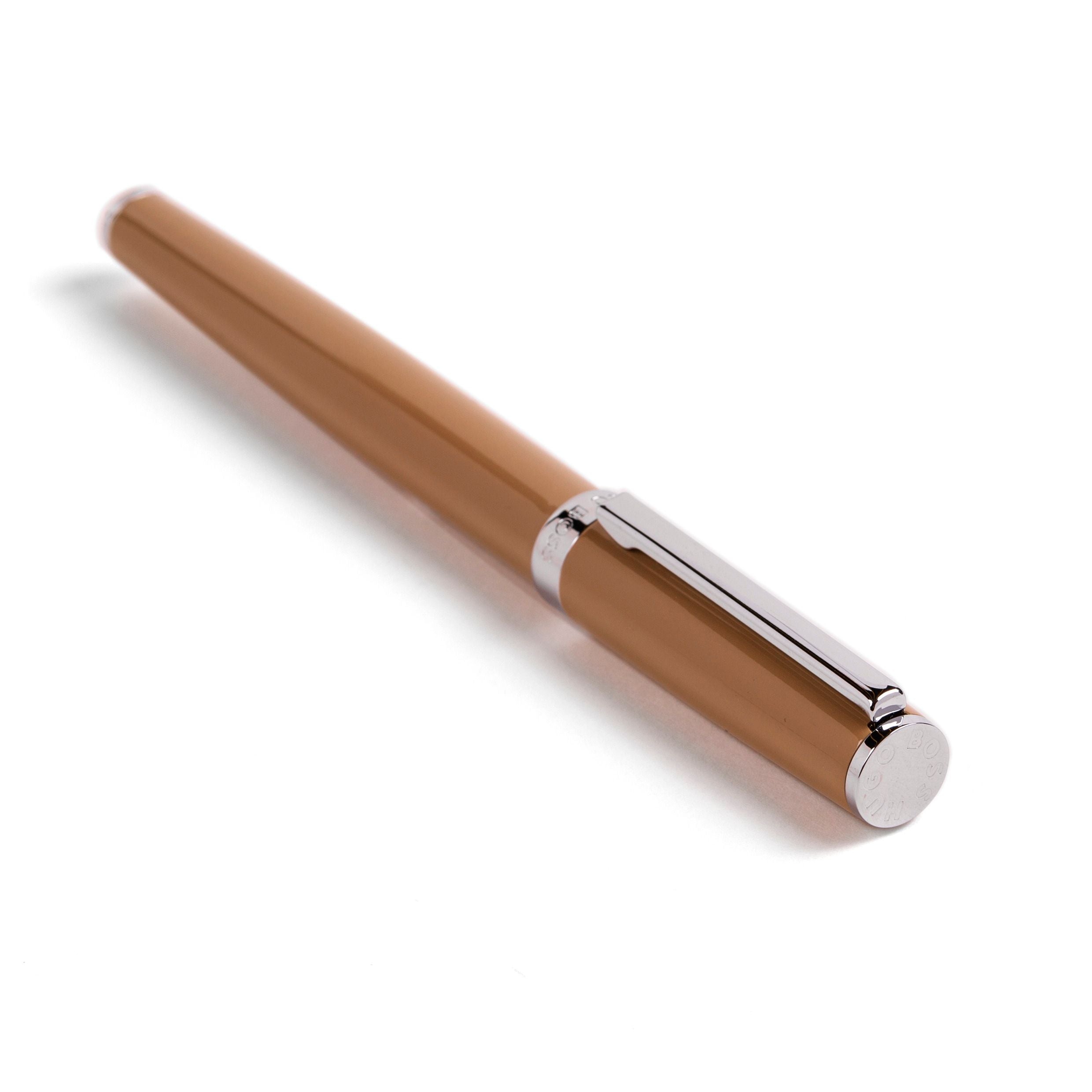 Hugo Boss Gear Icon Camel Fountain Pen