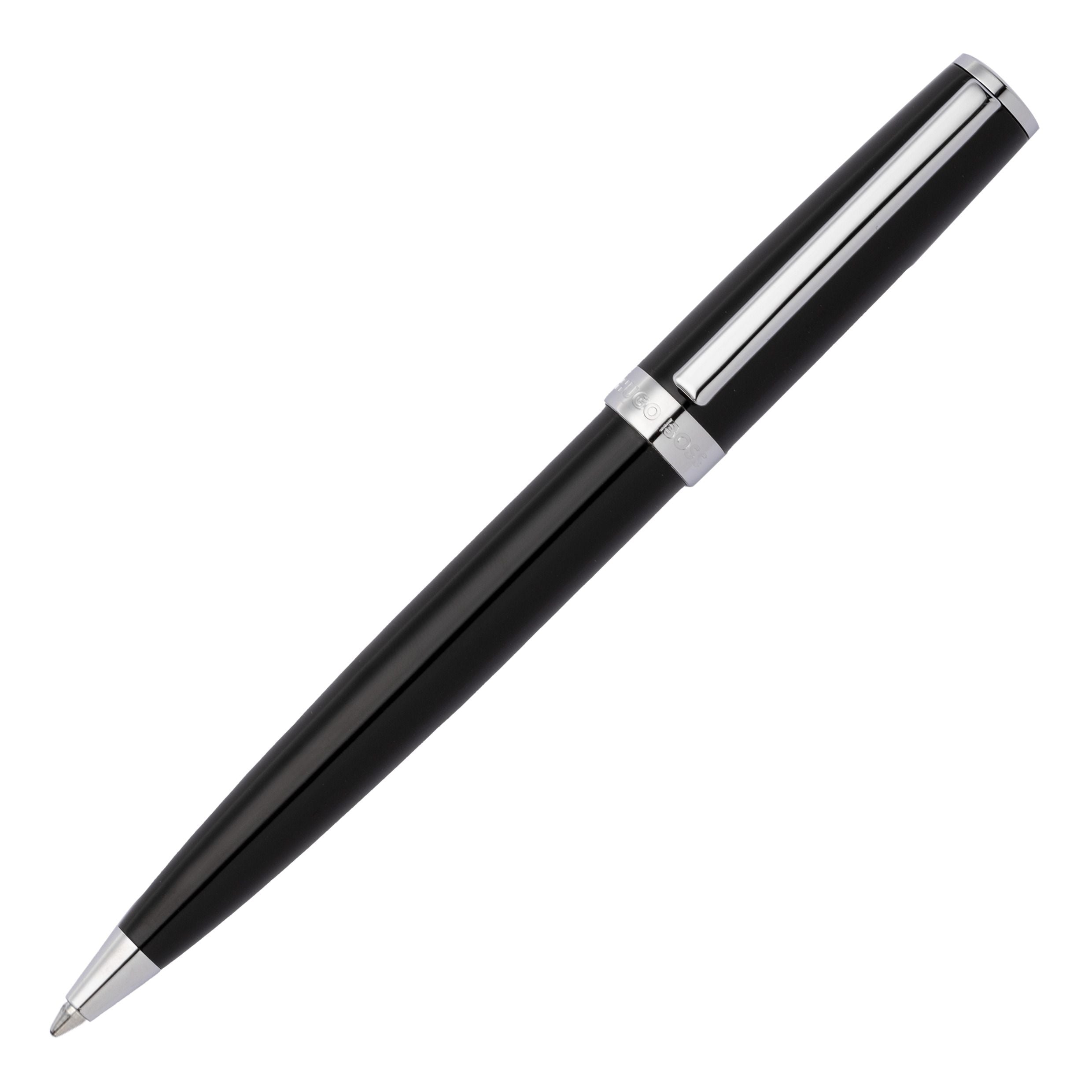 Hugo Boss Gear Icon Black Ballpoint Pen