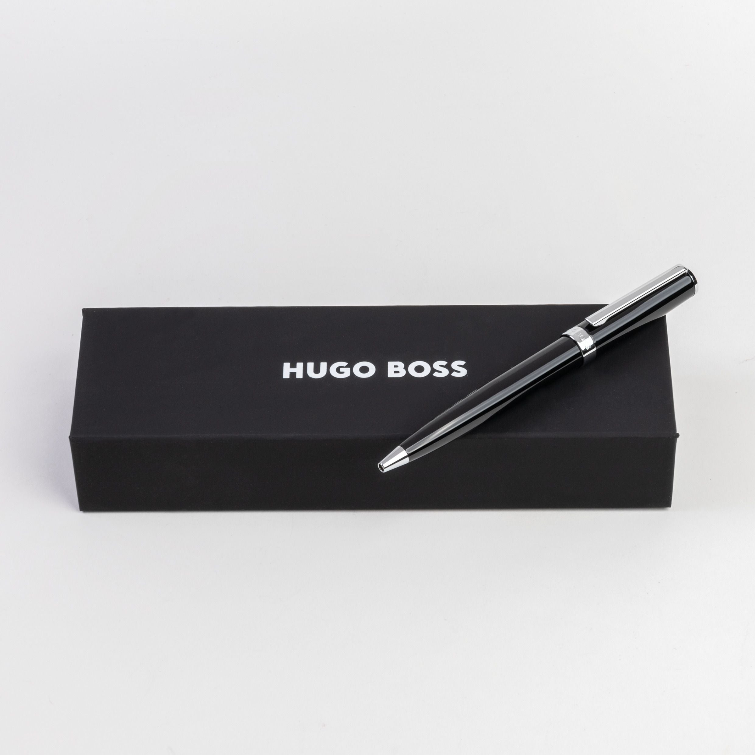Hugo Boss Gear Icon Black Ballpoint Pen