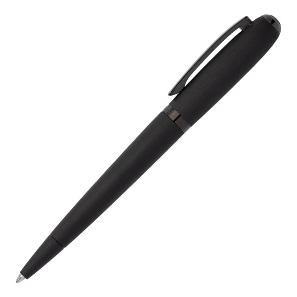 Contour Brushed Ballpoint Pen Black
