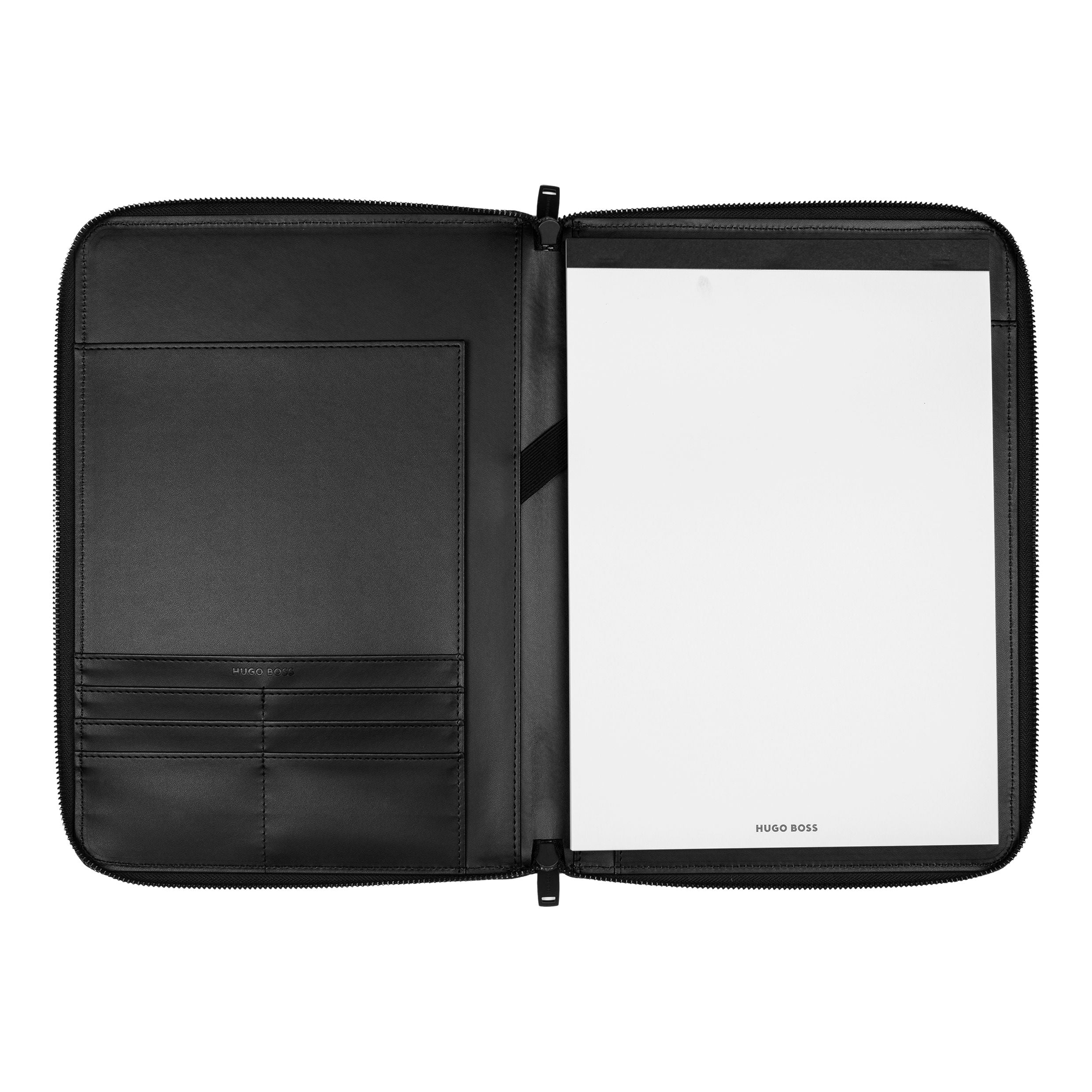 Hugo Boss label Conference Folder A5 Black - Main Image