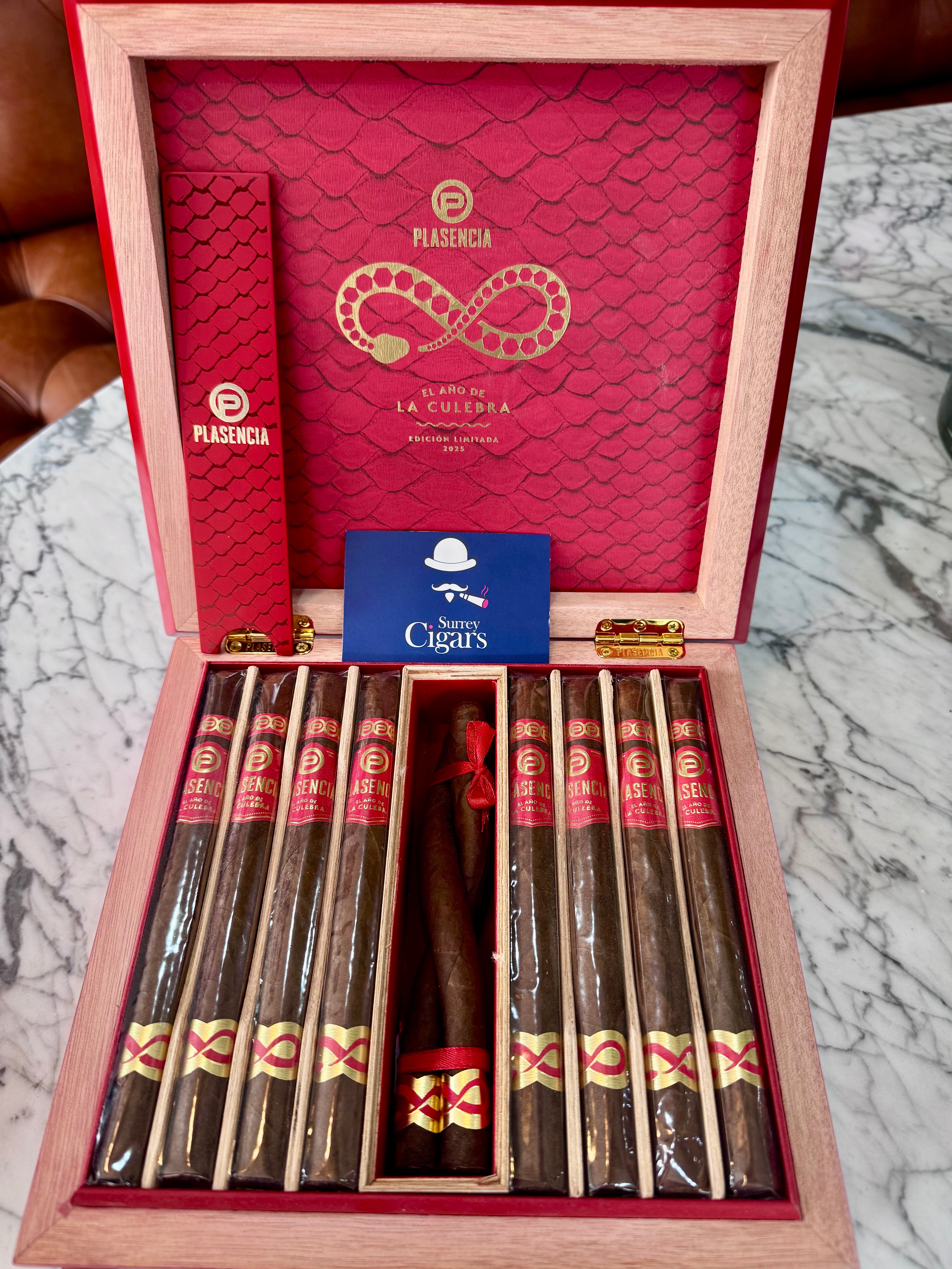 Plasencia The Year of the Snake Culebra Limited Edition 2025 Box of 10 - LIMITED EDITION