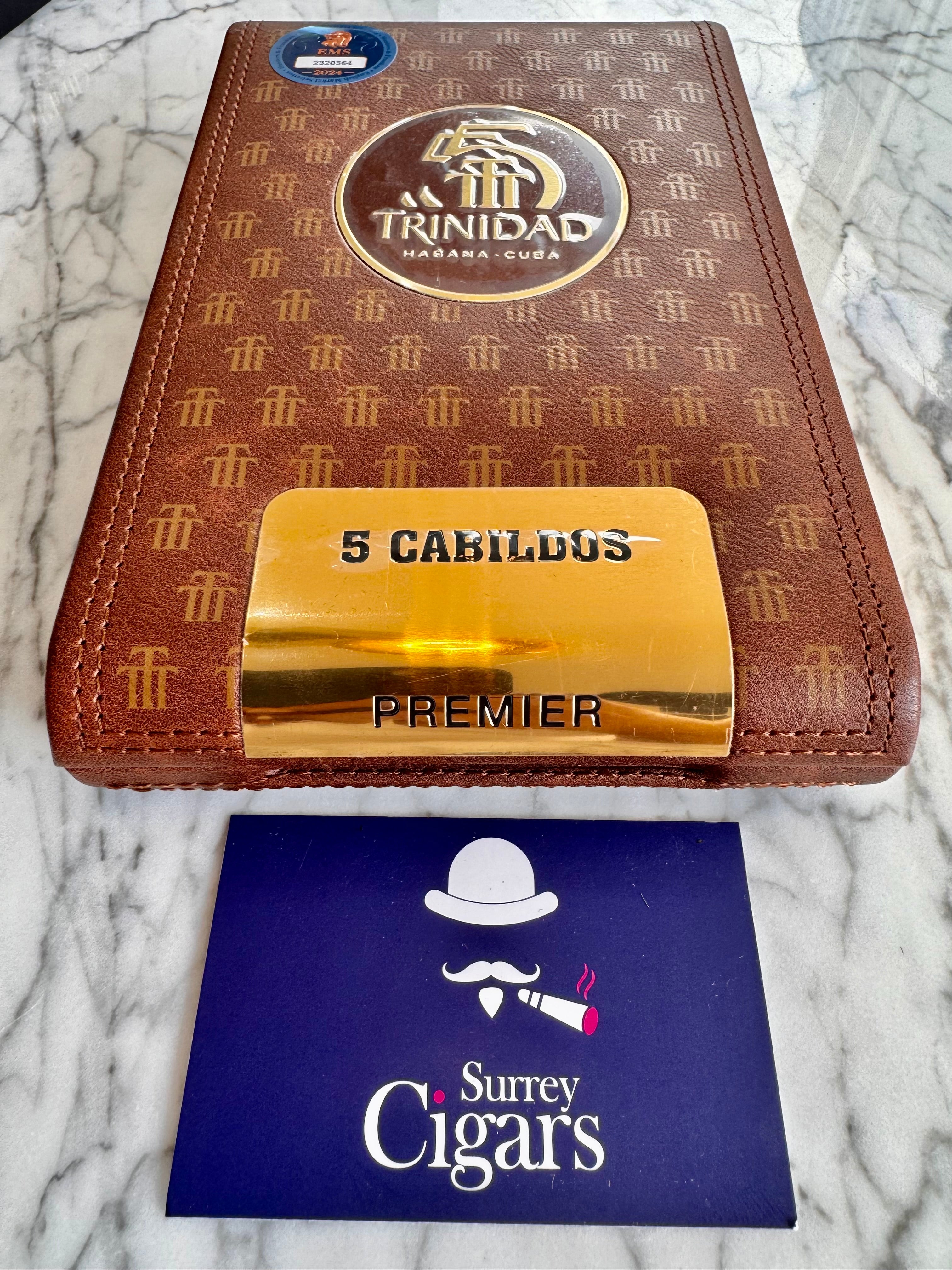 IN STOCK - NEW LIMITED EDITION - Trinidad Cabildos Limited Edition 2024 - Box of 5 Cigars - Numbered Travel Case. Very Exclusive