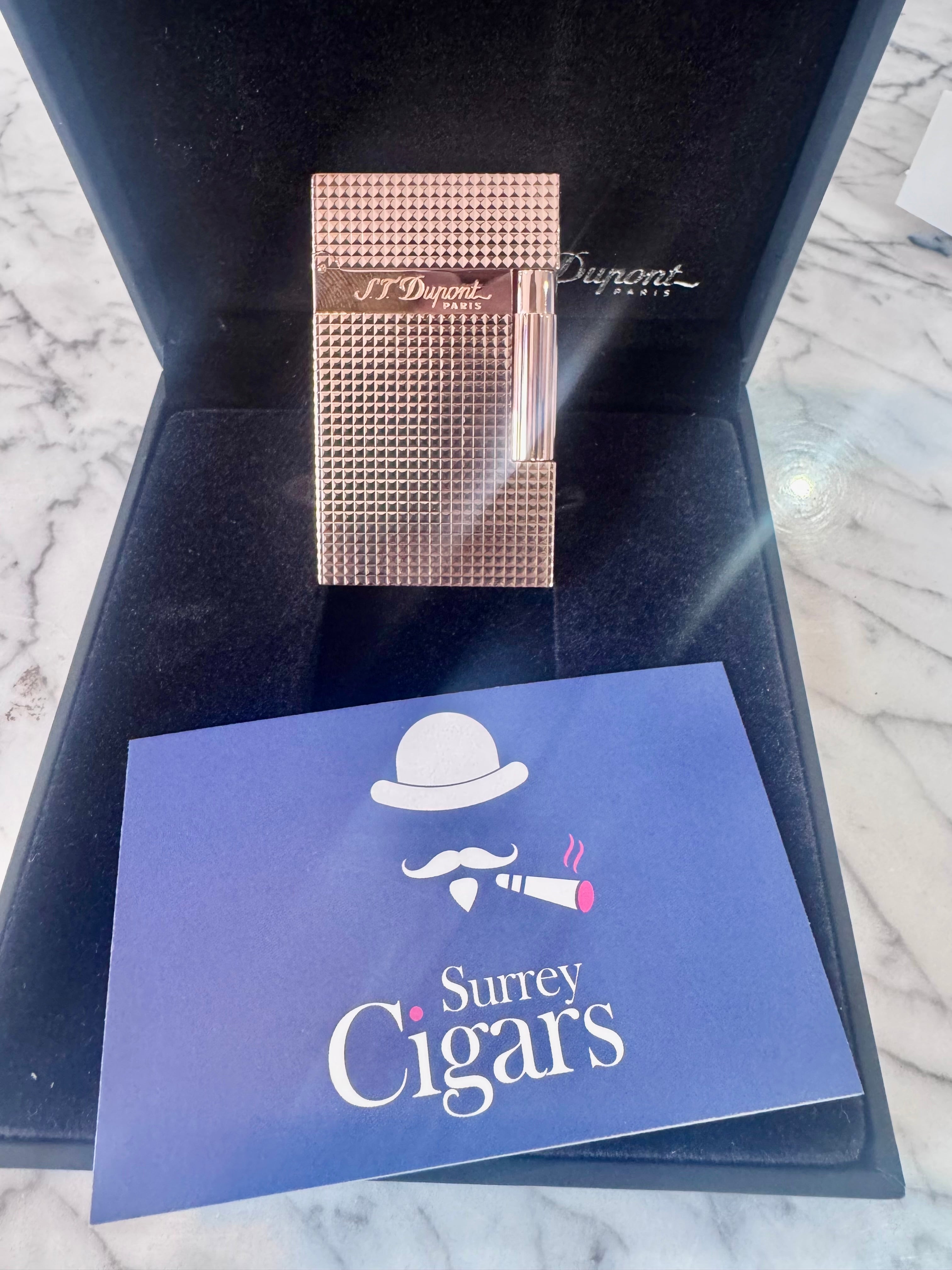 S.T. Dupont Ligne 2 Double Guilloche Lighter Pink 016424