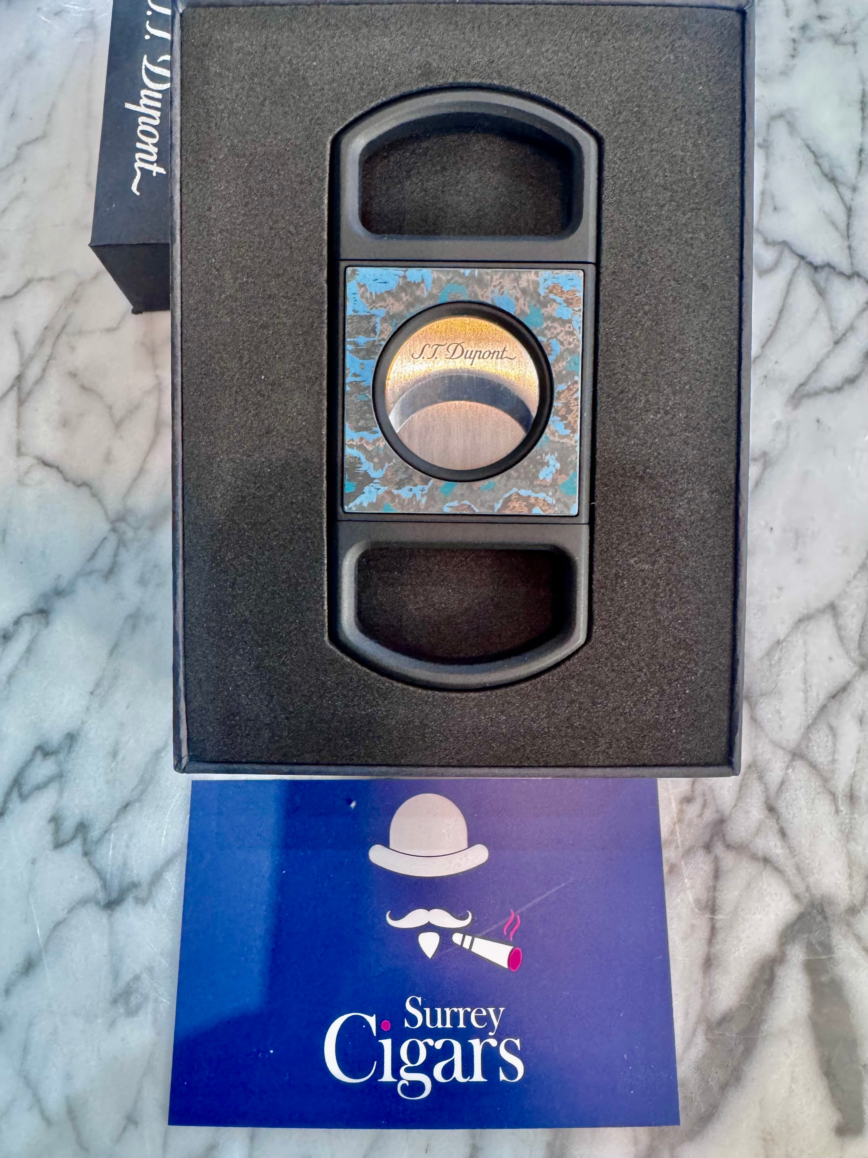 S.T. Dupont Carbon Cigar Cutter Glacial Cave, 003397GC