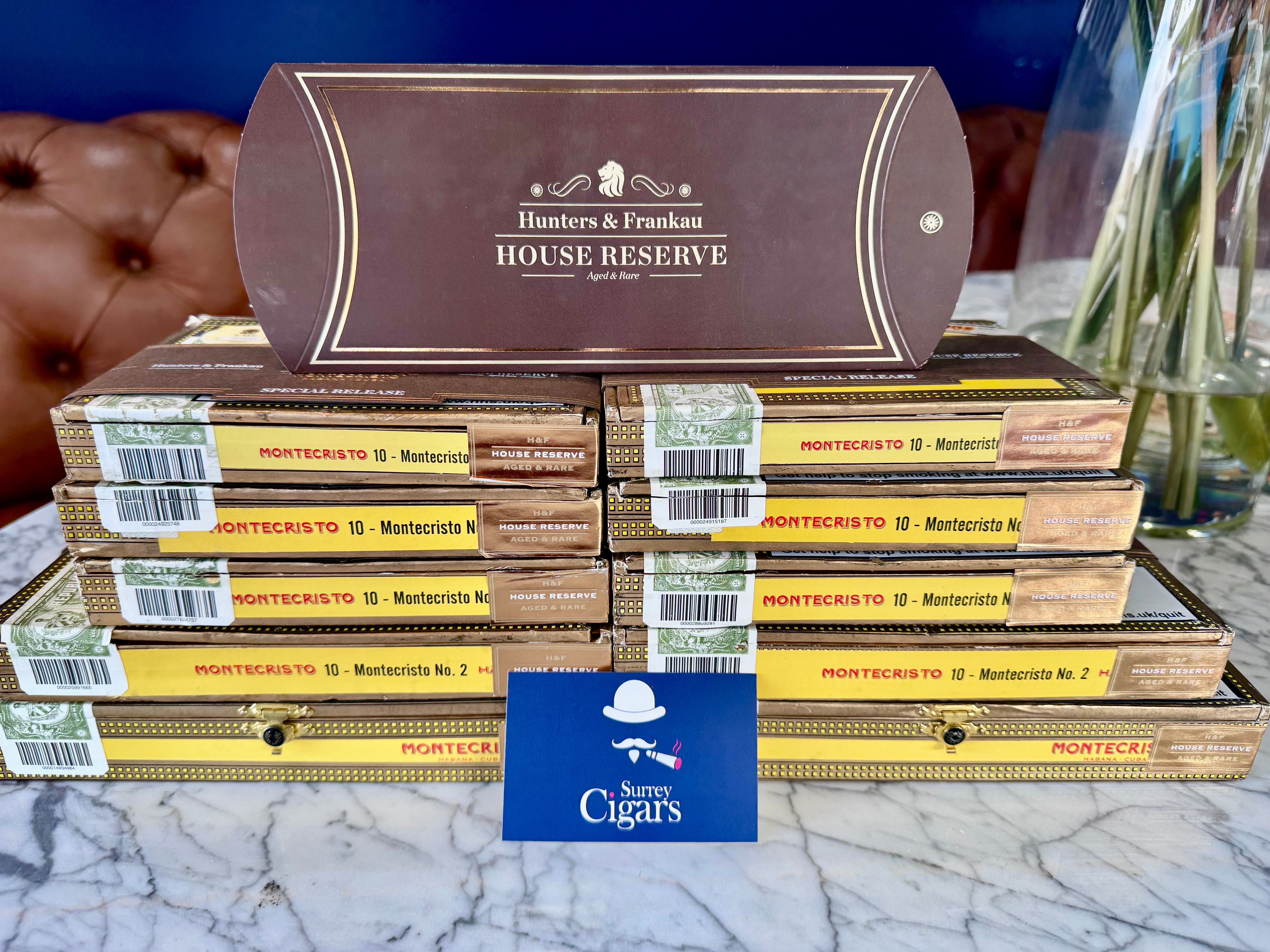 Montecristo 90th Anniversary Special Reserve Release by Hunters & Frankau 50 x Cigars Bundle. ONLY 2 AVAILABLE