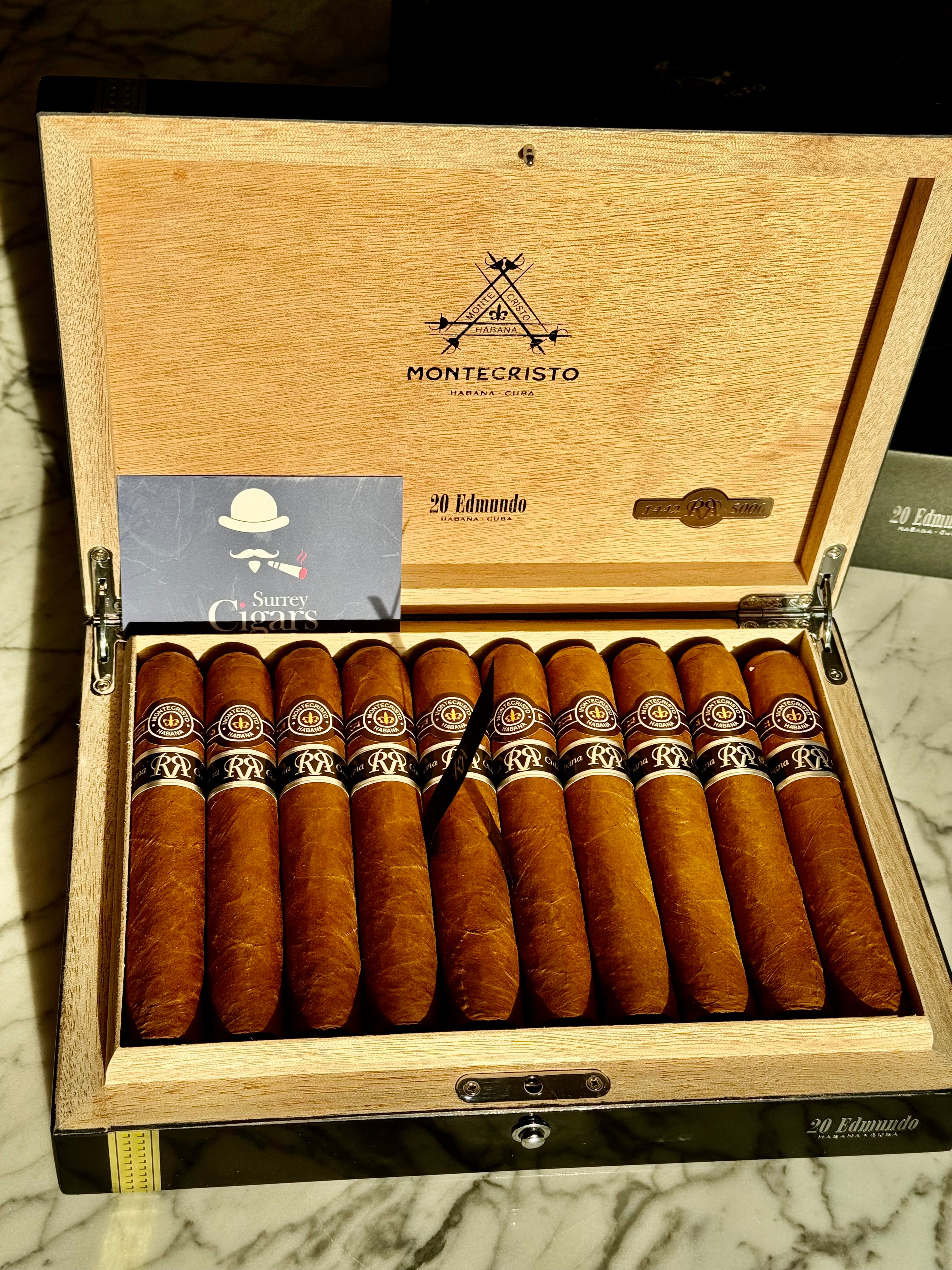 Montecristo Edmundo Reserva Cosecha 2018. LIMITED EDITION - ONLY 5,000 BOXES AVAILABLE WORLDWIDE!