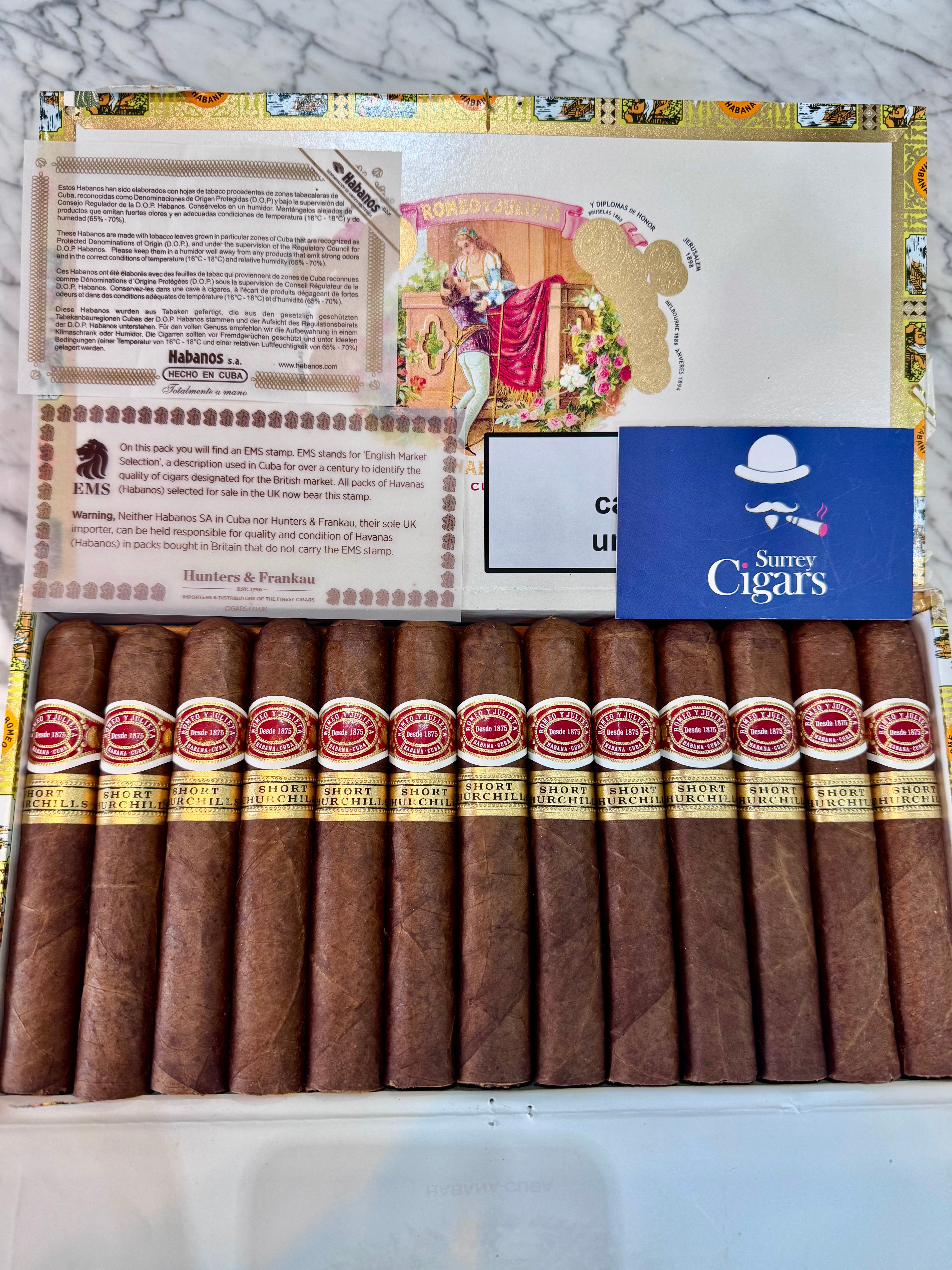Romeo Y Julieta Short Churchill