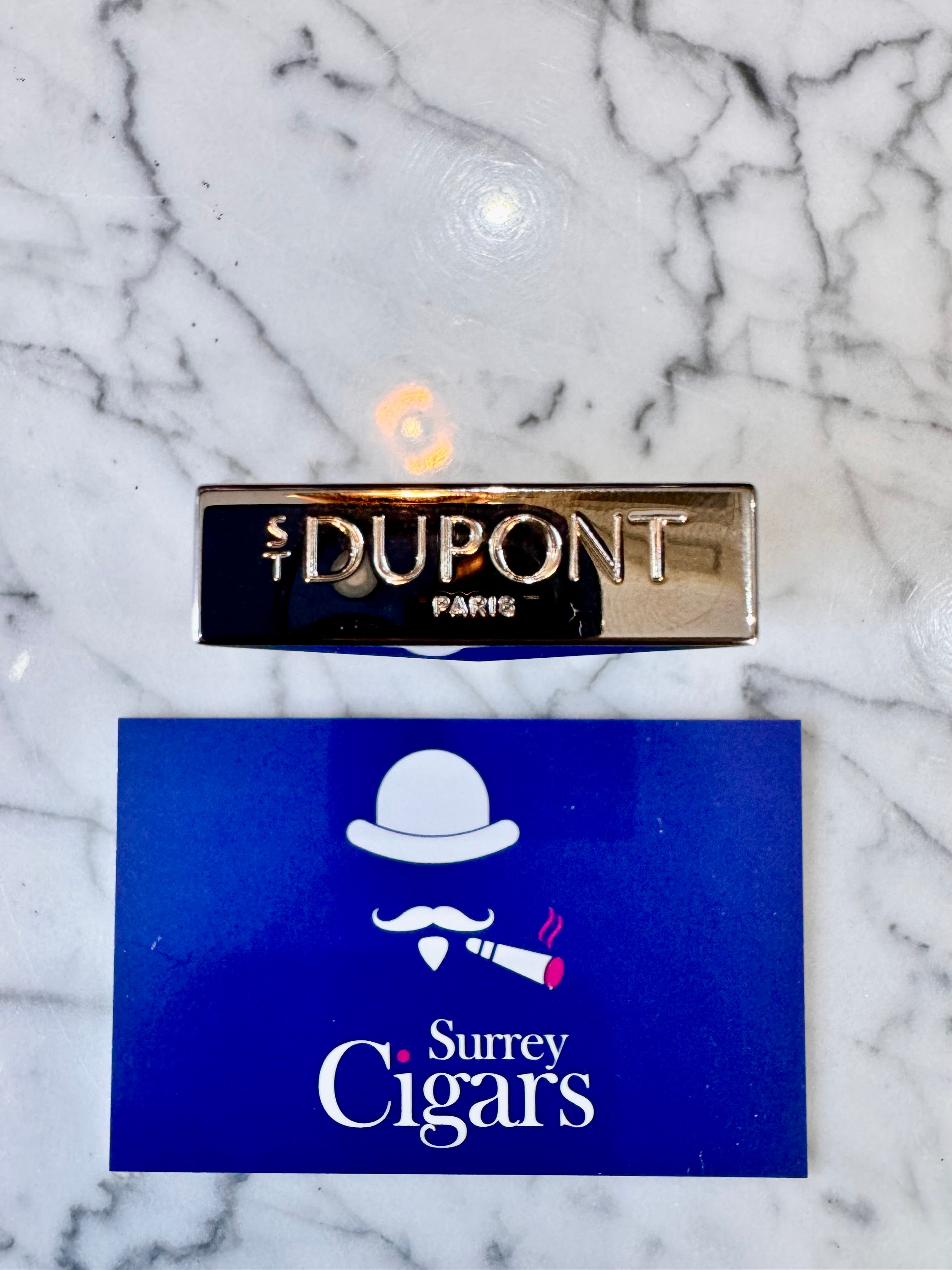 S.T. Dupont Ligne 2 Lighter Small Fire X Silver- C18610