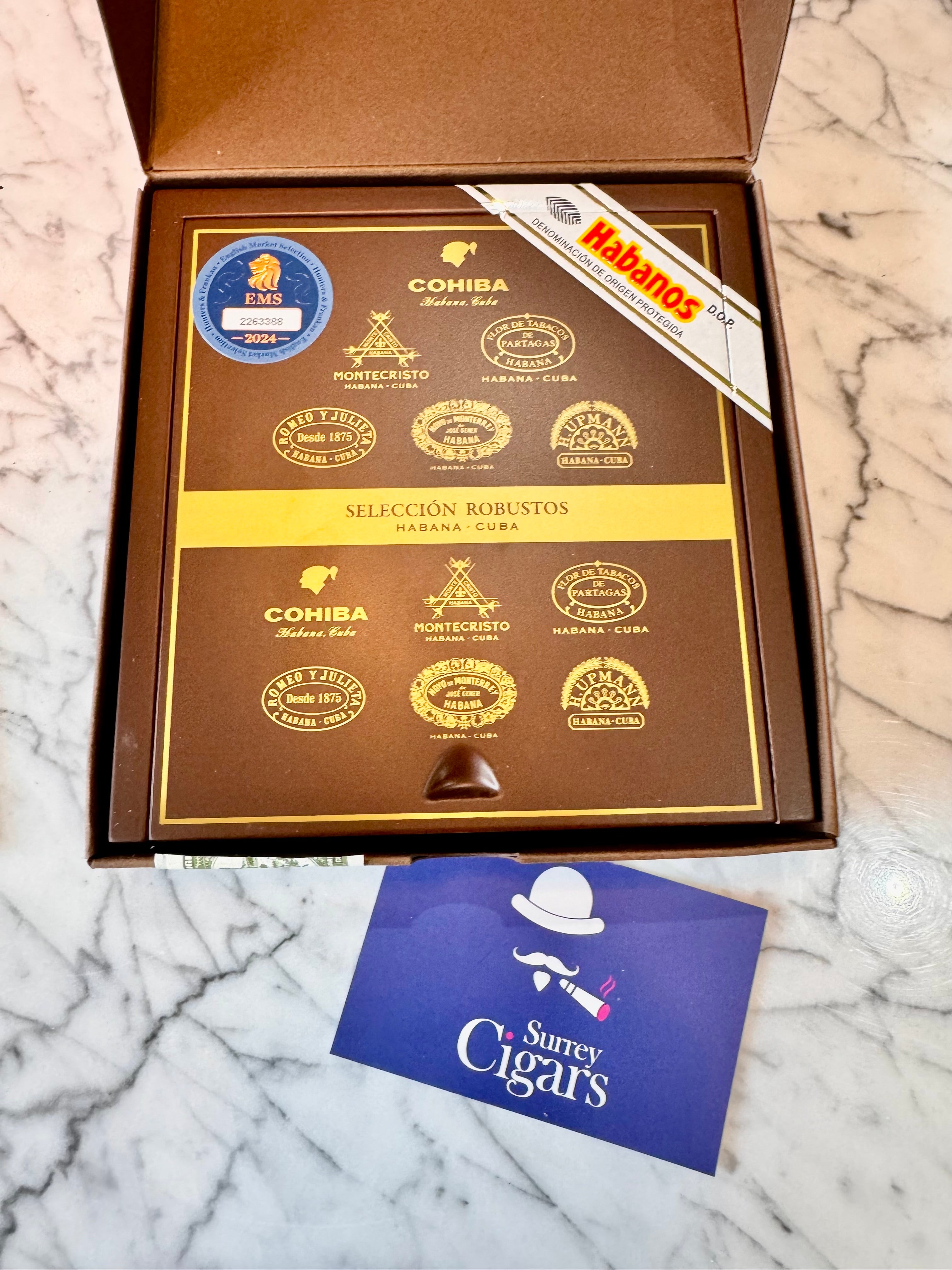 Seleccion Robusto – 6 Cuban Cigar Box