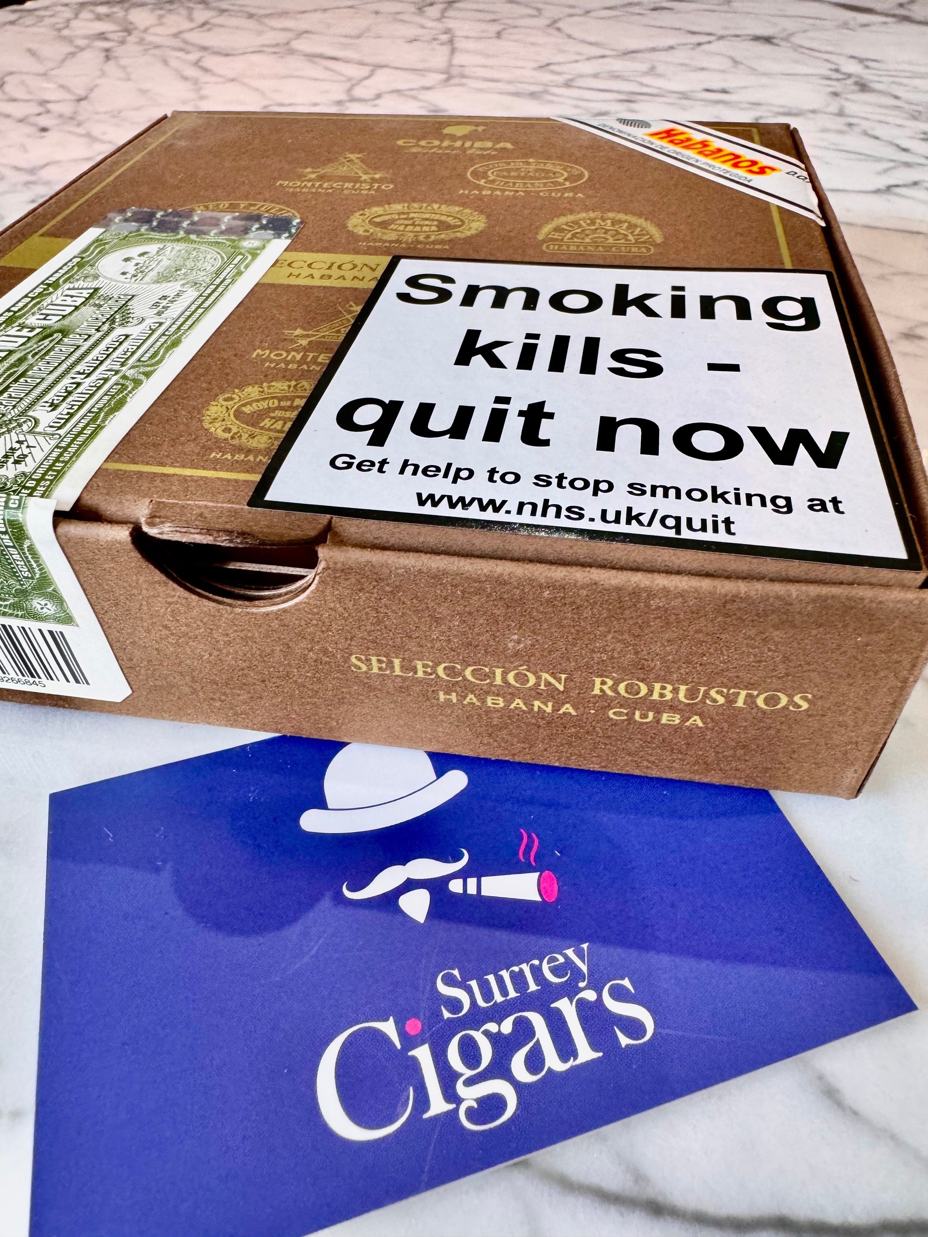 Seleccion Robusto – 6 Cuban Cigar Box