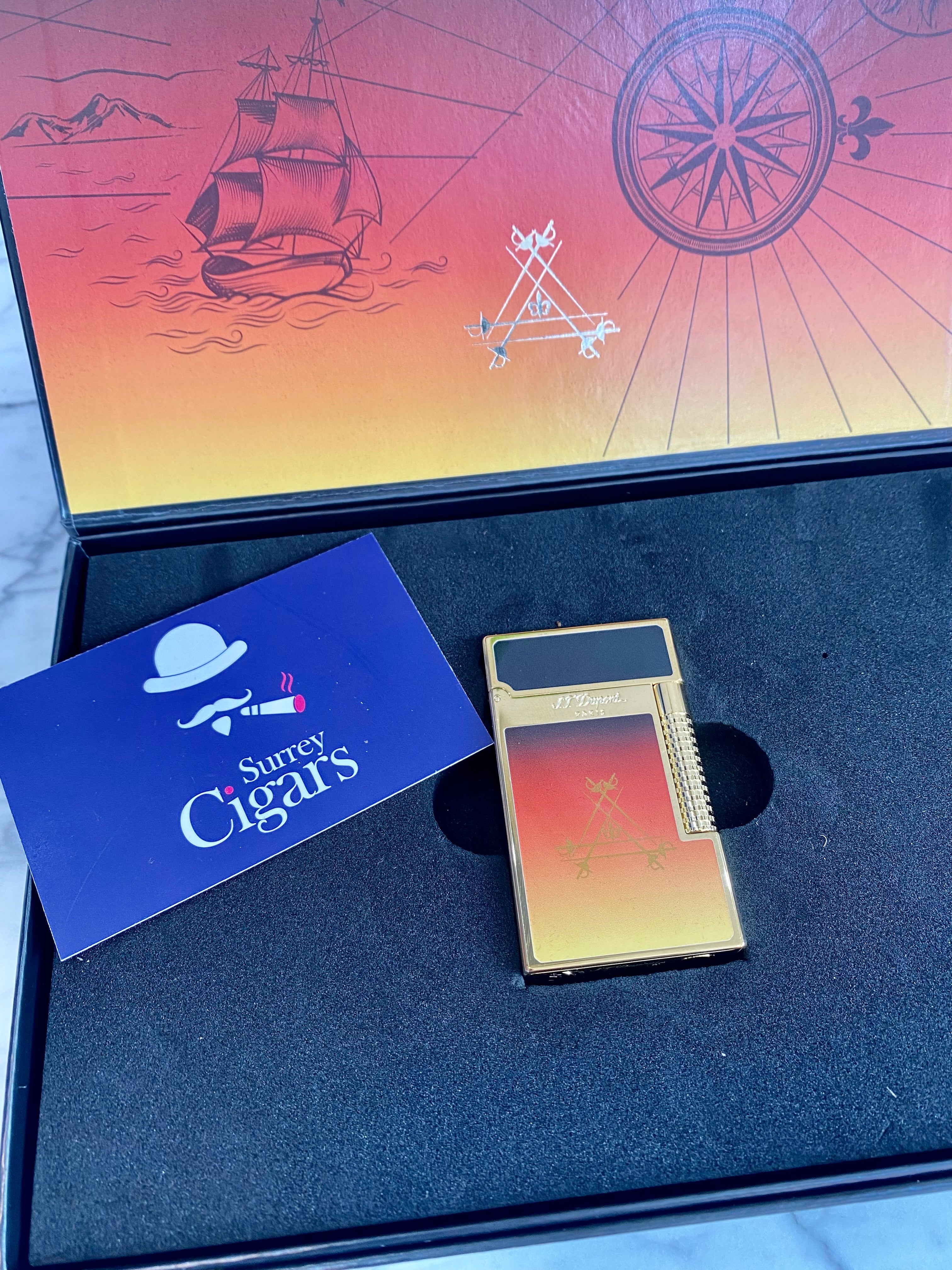 S.T. Dupont Montecristo Le Crepuscule Limited Edition Lighter