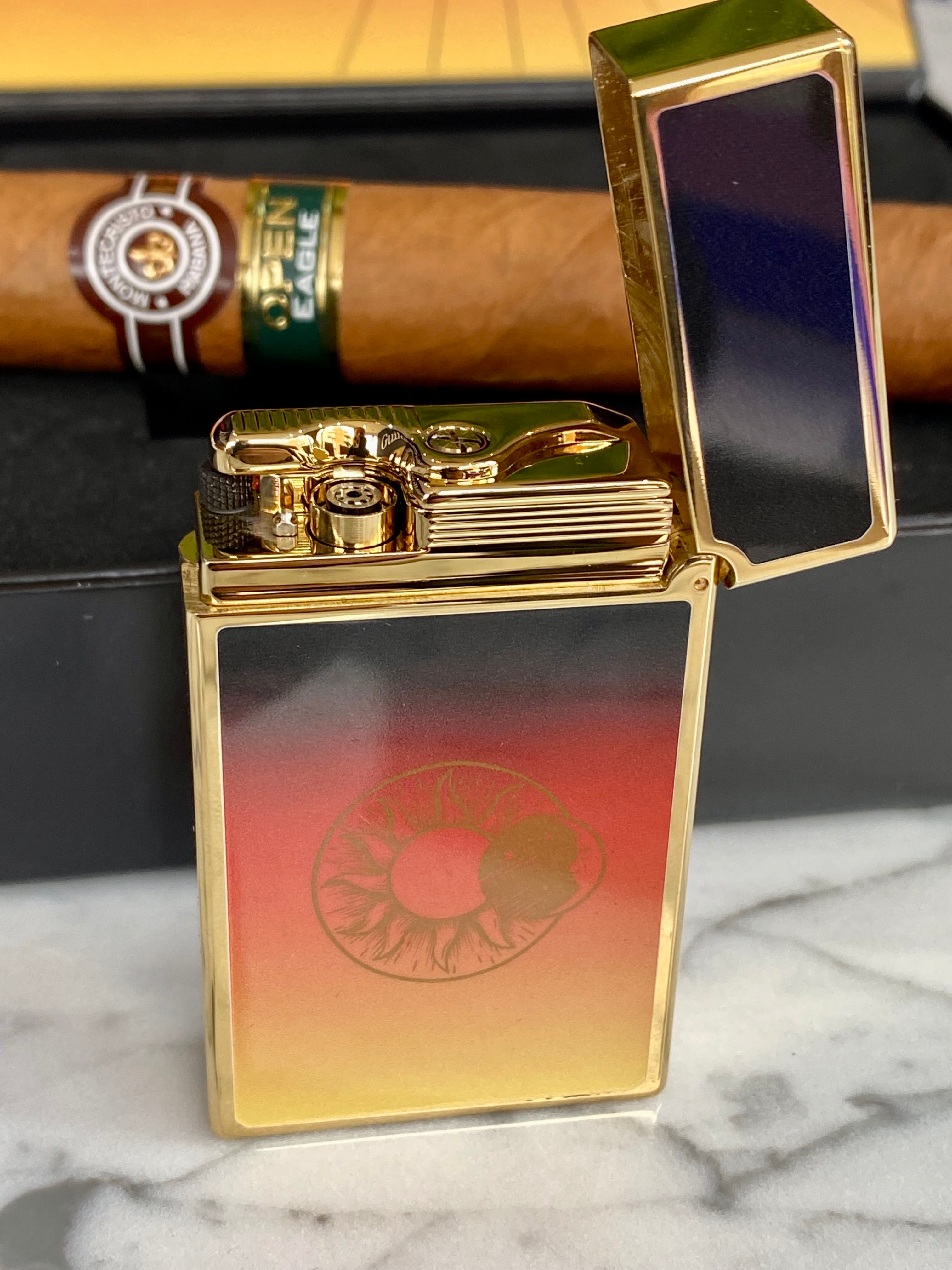 S.T. Dupont Montecristo Le Crepuscule Limited Edition Lighter