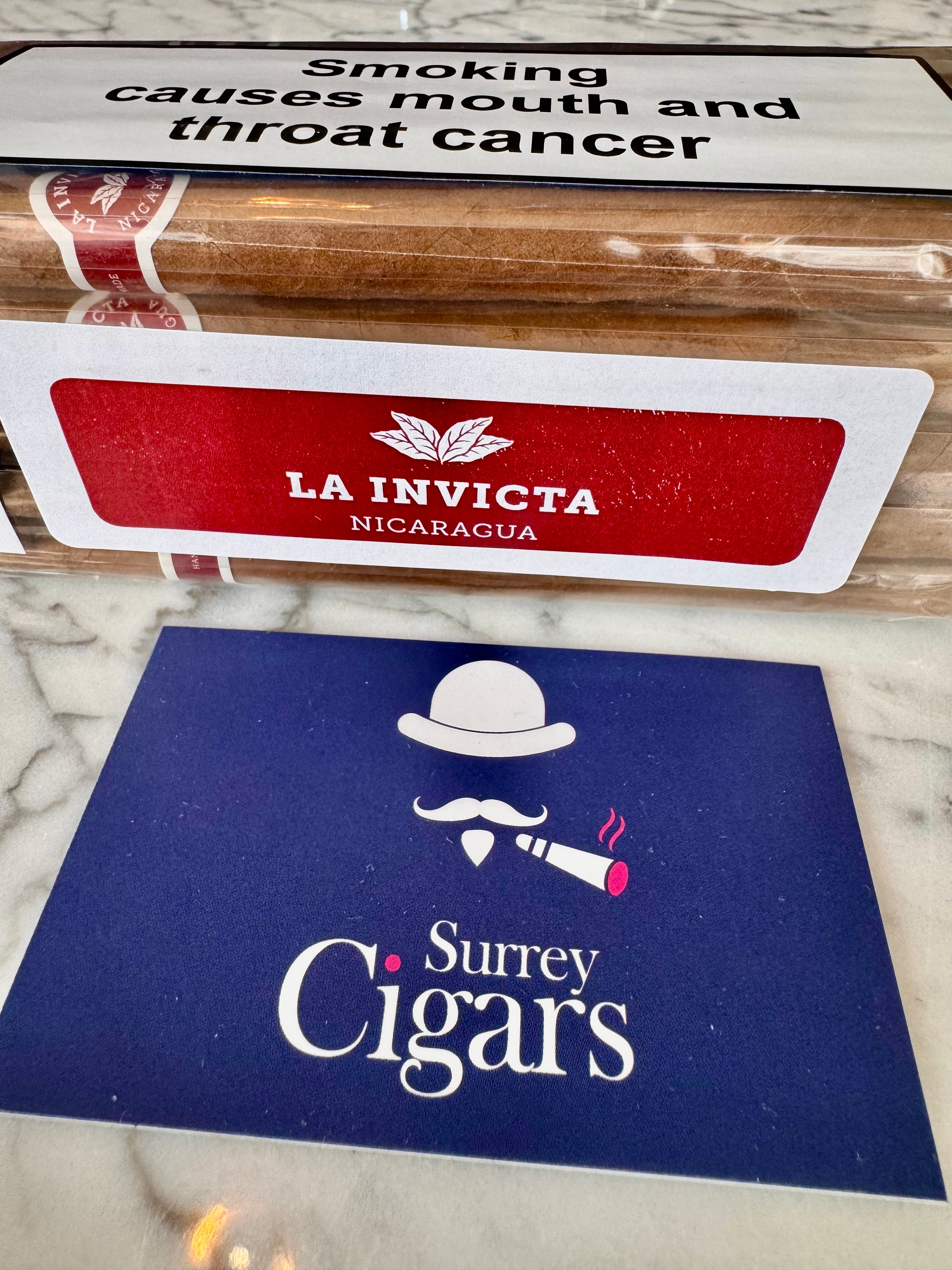 La Invicta Nicaragua Panatela pack of 25 Cigars