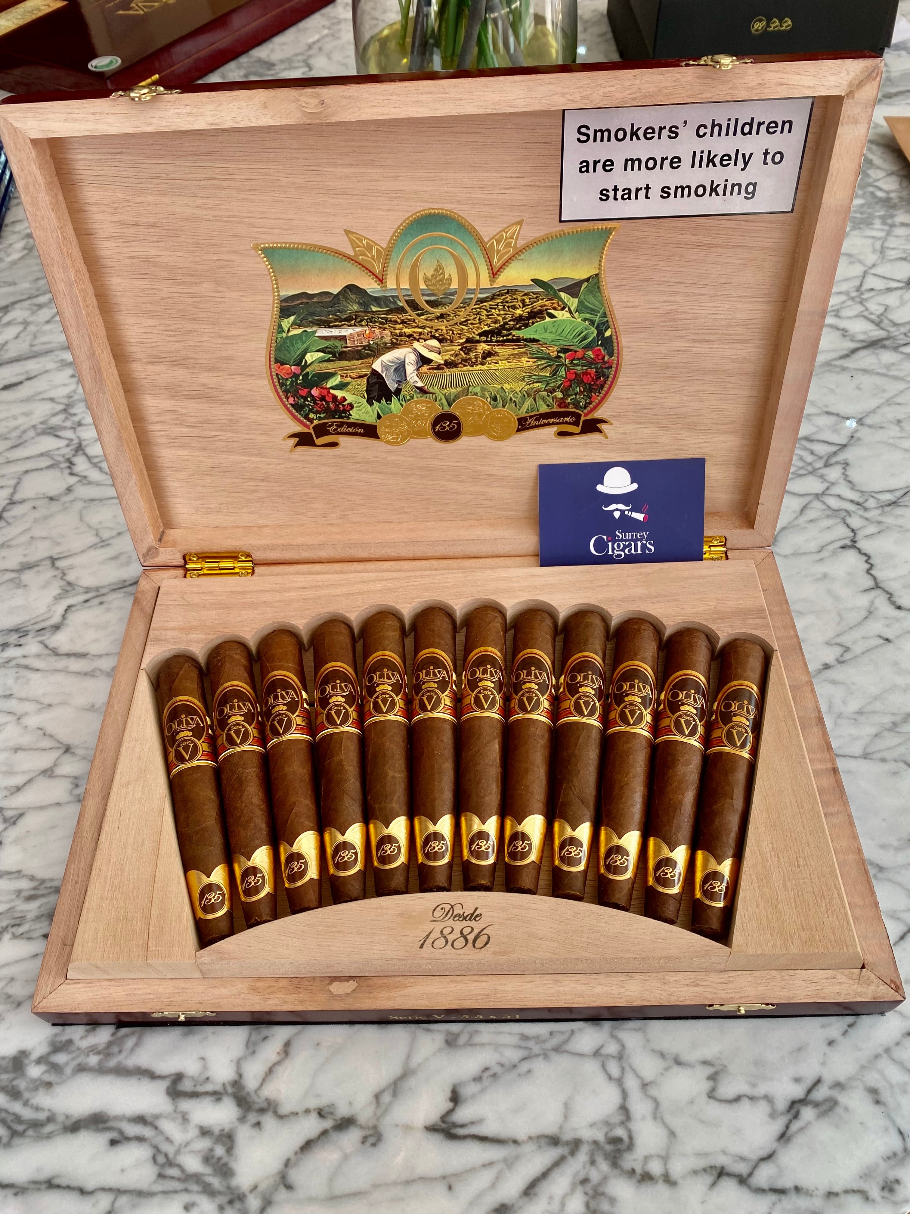 Oliva 135 Aniversario Serie V Edicion Real Limited Edition Only 3000 boxes