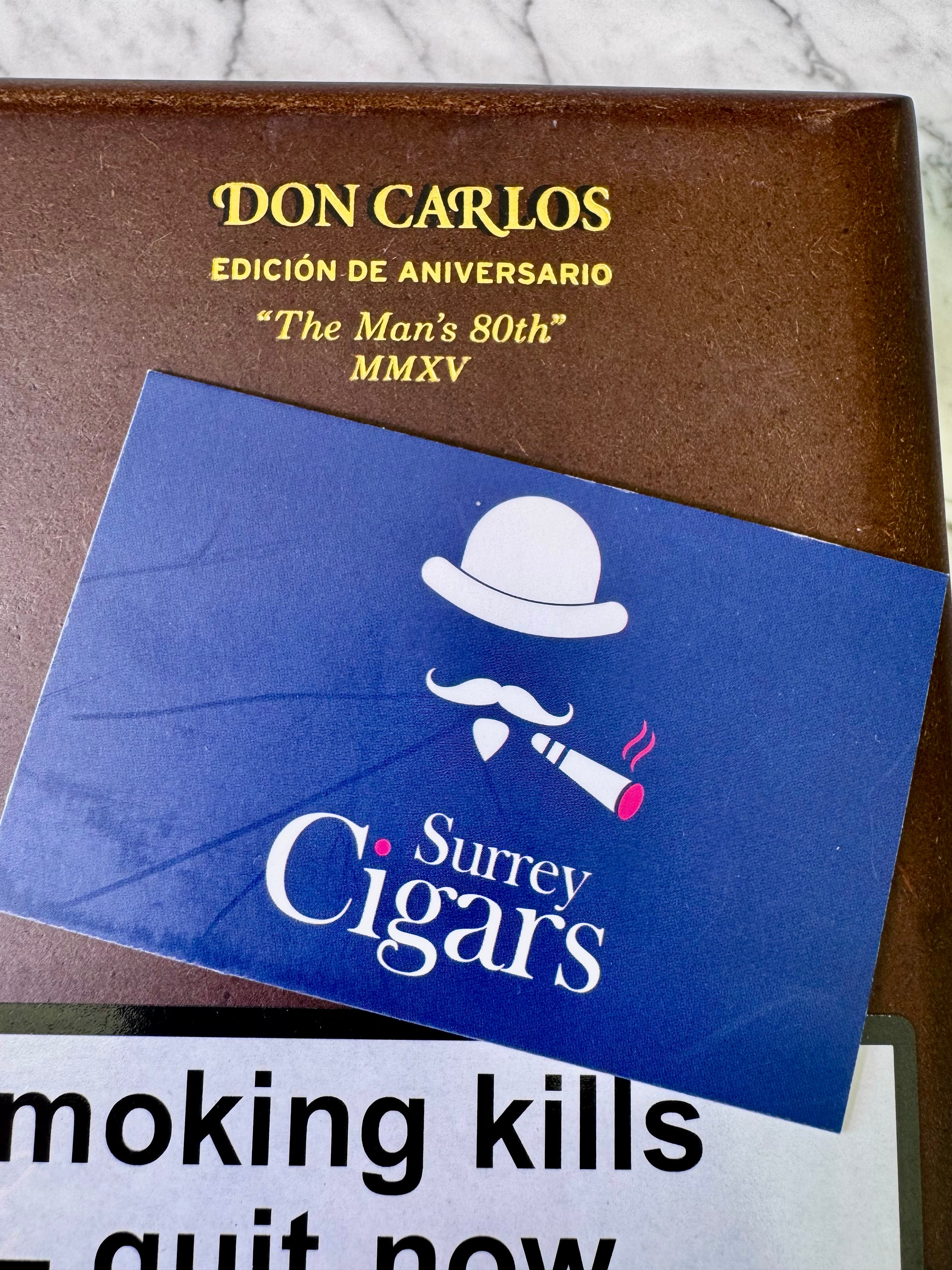 Arturo Fuente - Don Carlos Edicion De Aniversario "The Man's 80th" Eye of the Bull