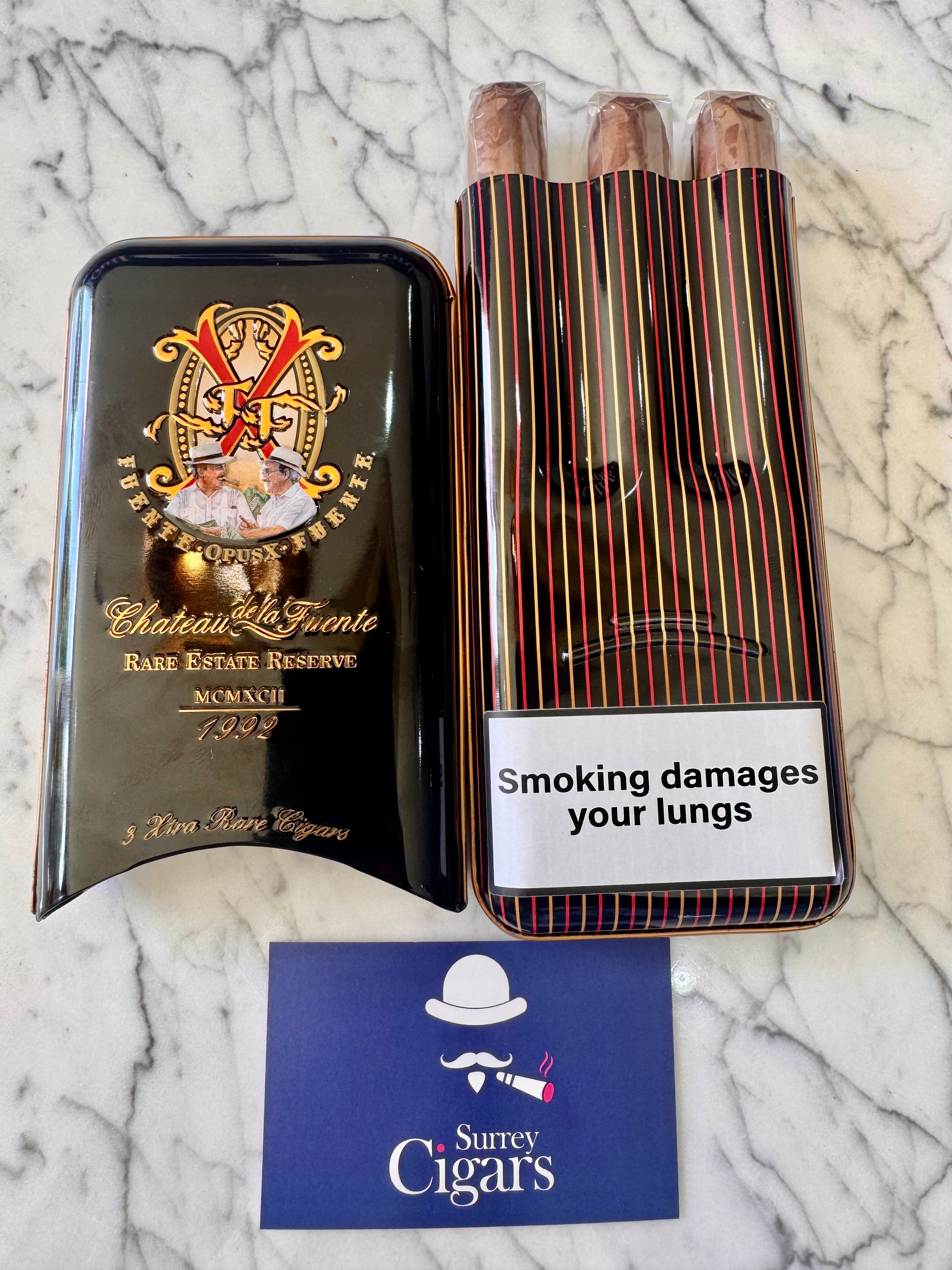 Arturo Fuente Opus X Reserva D’Chateau - Tin of 3 cigars