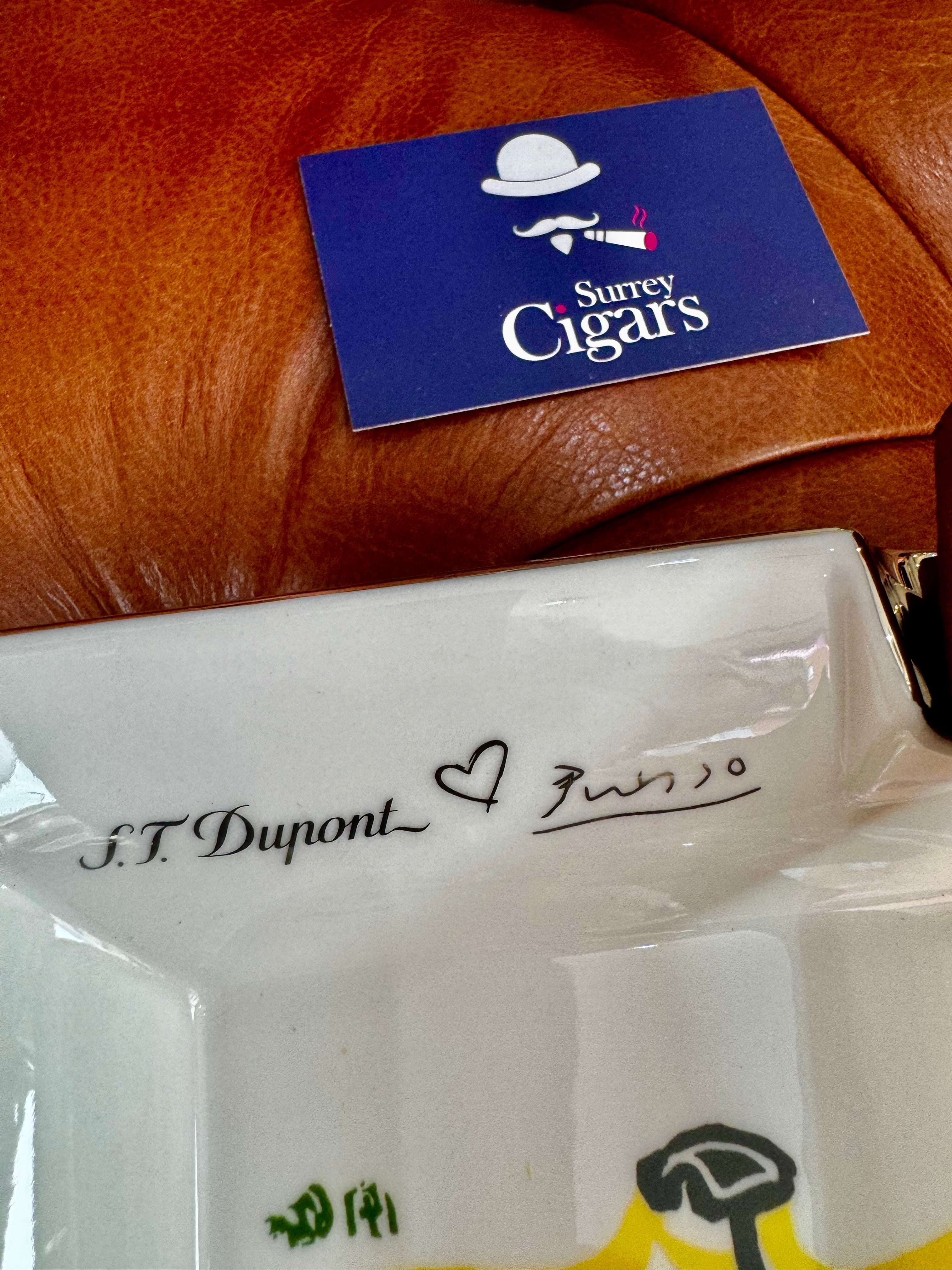 S.T. Dupont Limited Edition Picasso "Portrait of Jacqueline with Straw Hat" Ashtray