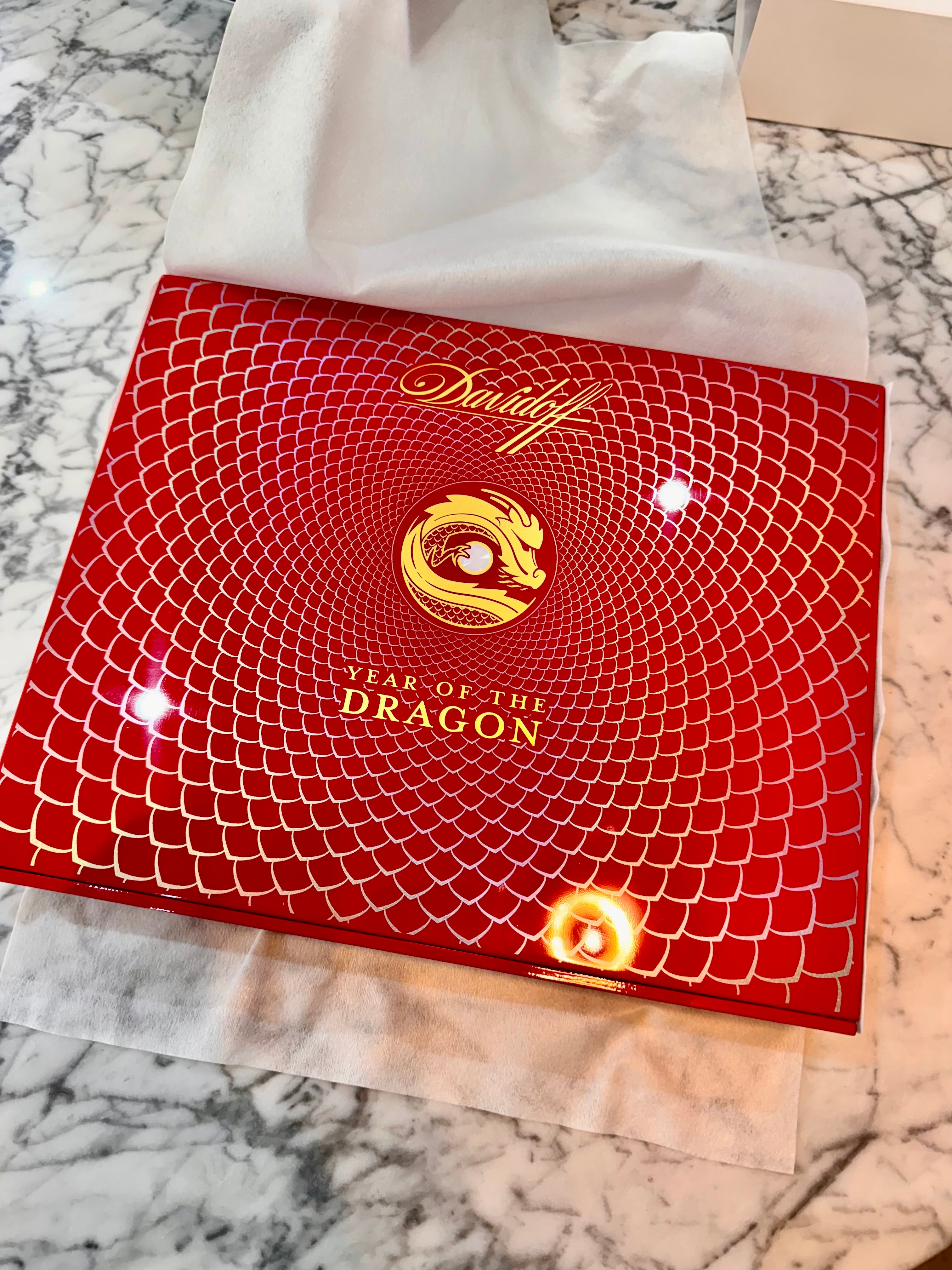 Davidoff Year of the Dragon Limited Edition 2024 Only 19,500 Boxes Worldwide