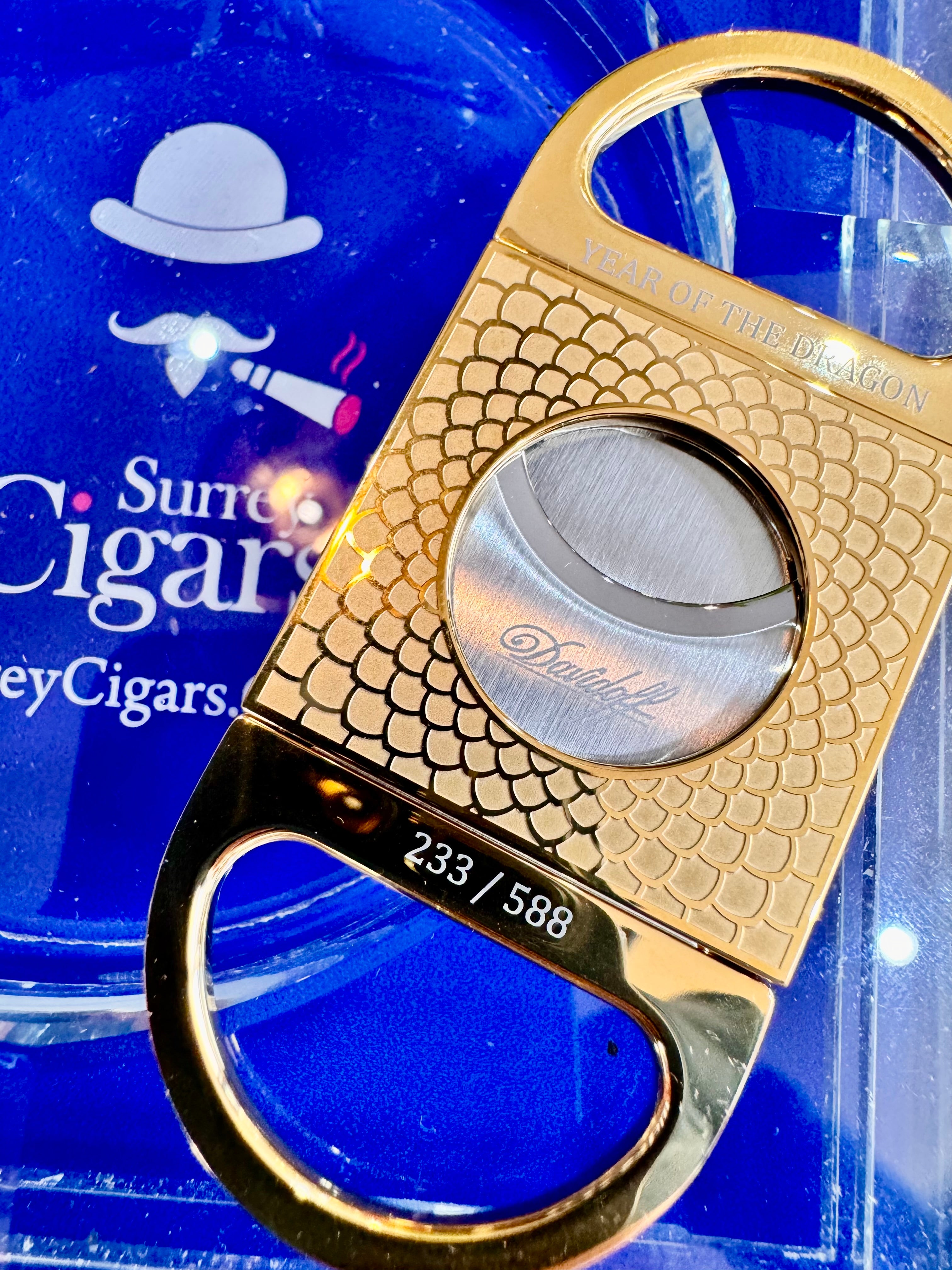 Davidoff Year of the Dragon Limited Edition 2024 Cigar Cutter (No.233/588) **JUST ARRIVED IN STOCK**