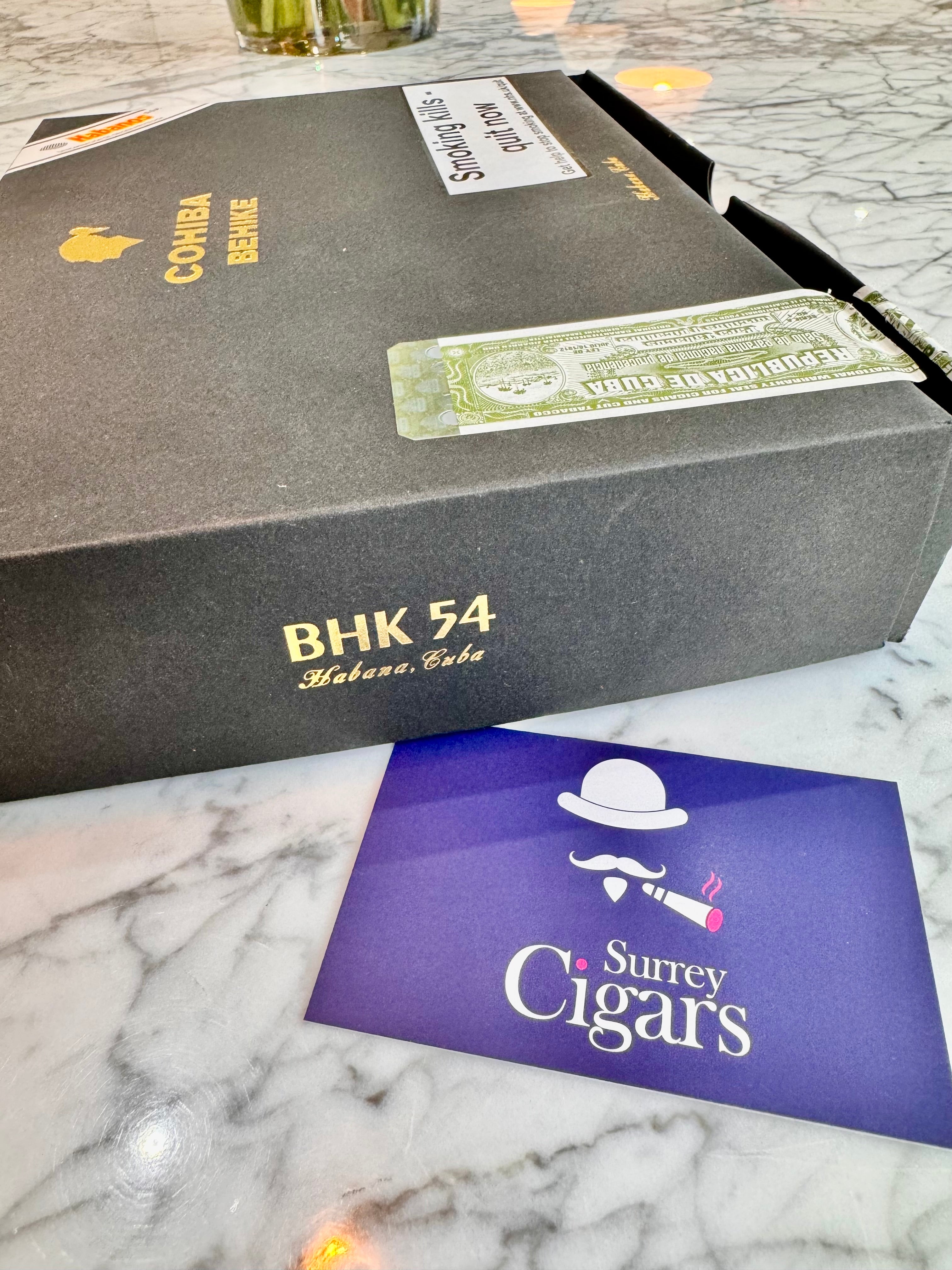 Cohiba Behike BHK 54 Box of 10 Limited Production EMS NOW IN STOCK