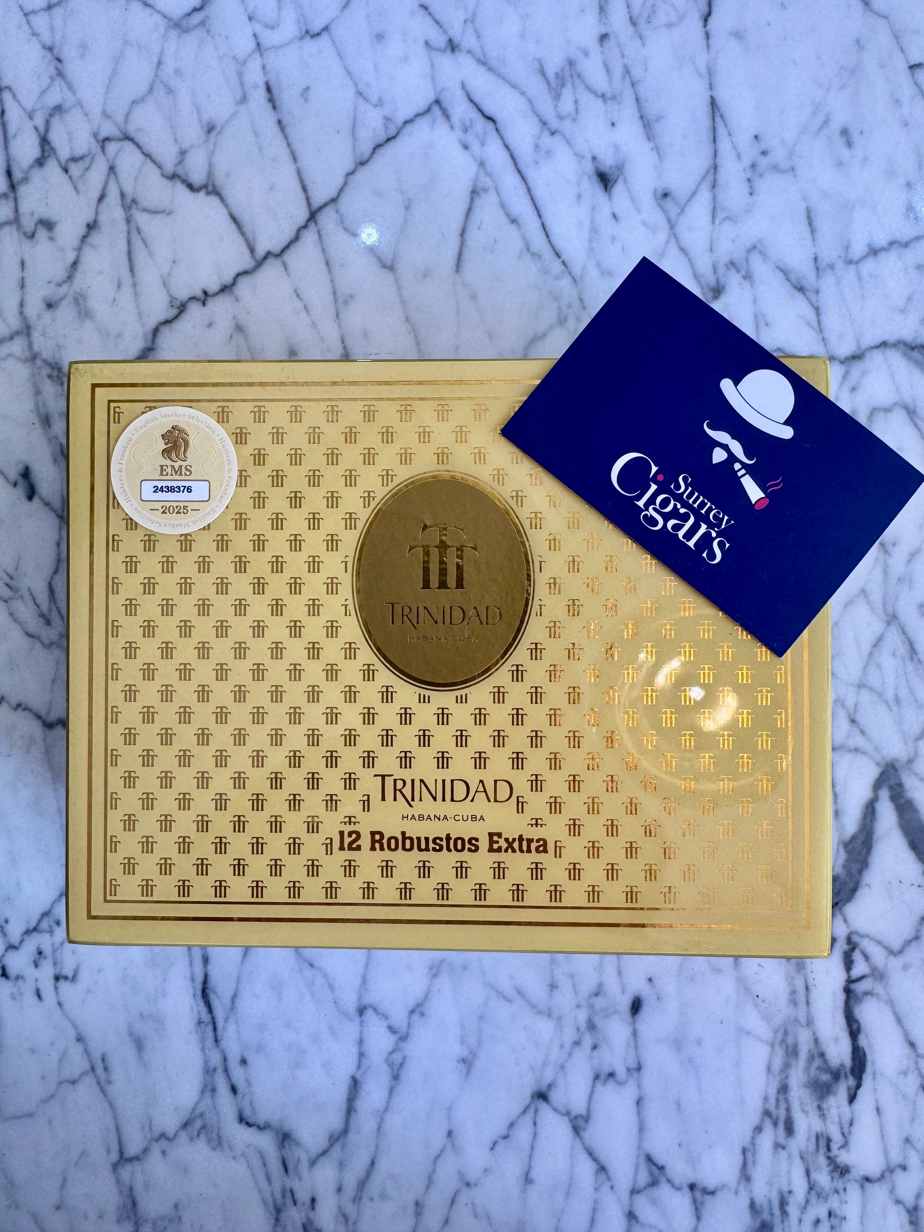 TRINIDAD ROBUSTO EXTRA Box of 12 Cigars IN STOCK