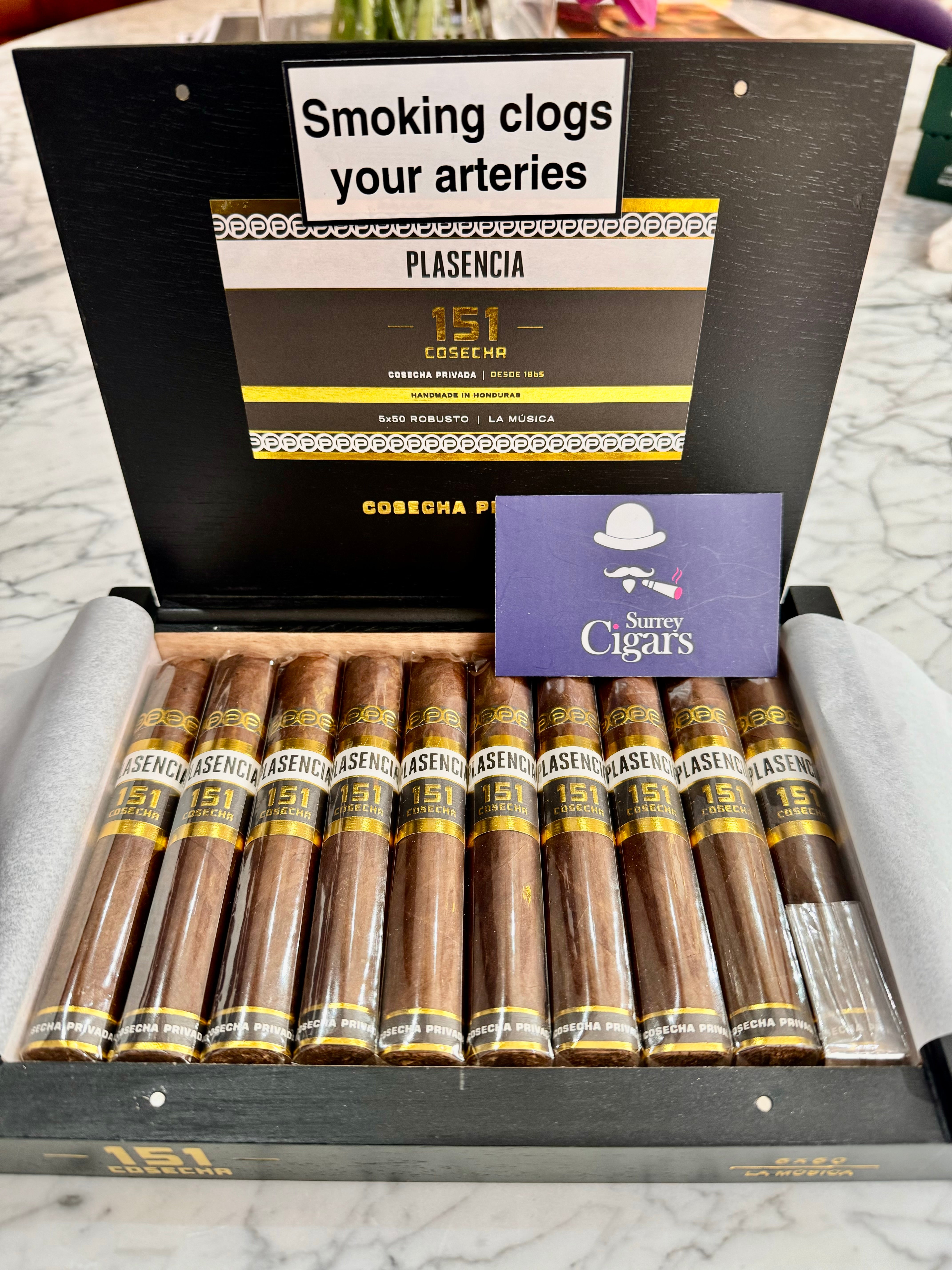 Plasencia Cosecha 151 La Musica Robusto