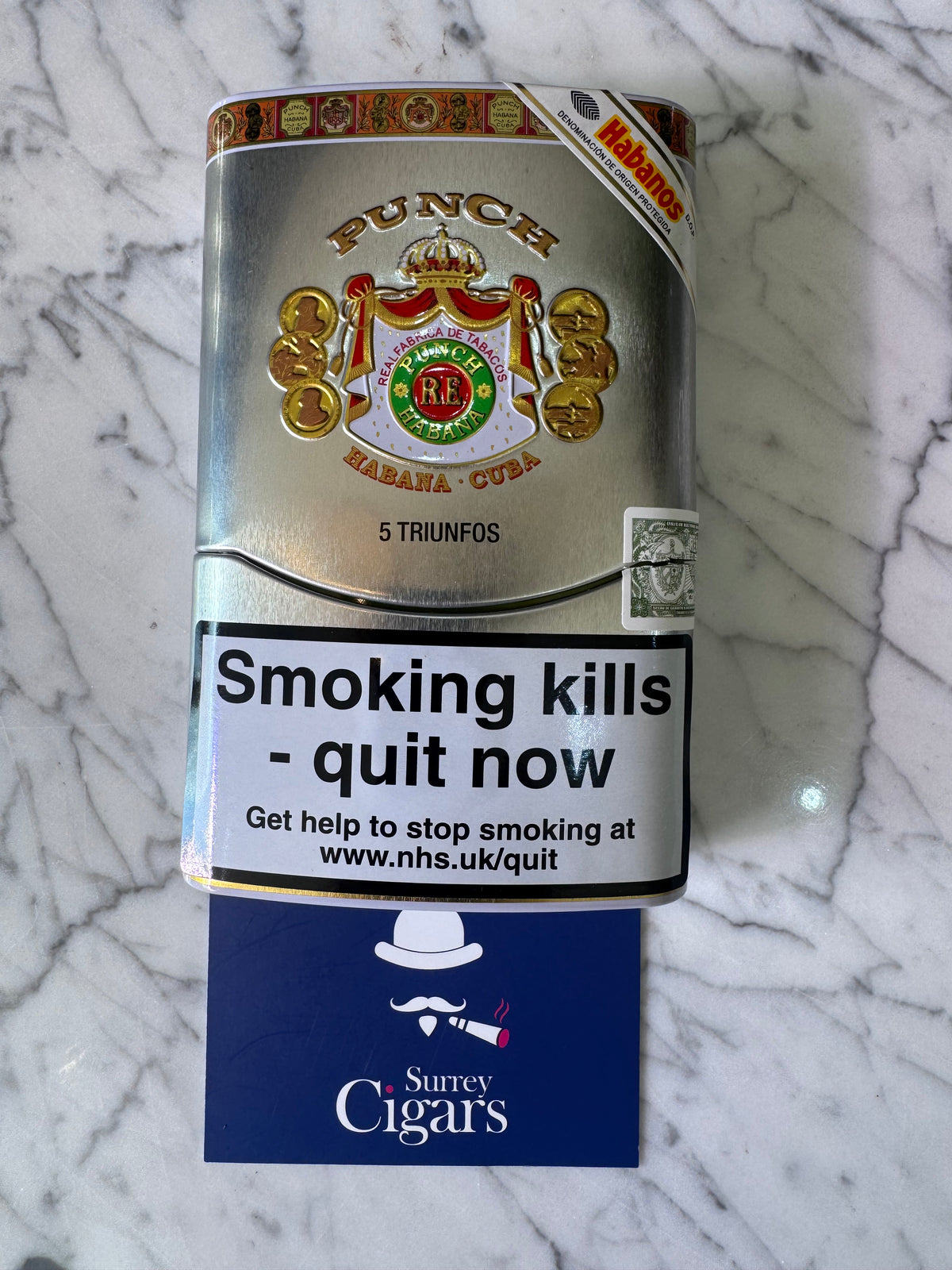 Punch Triunfos Tin of 5 Cigars
