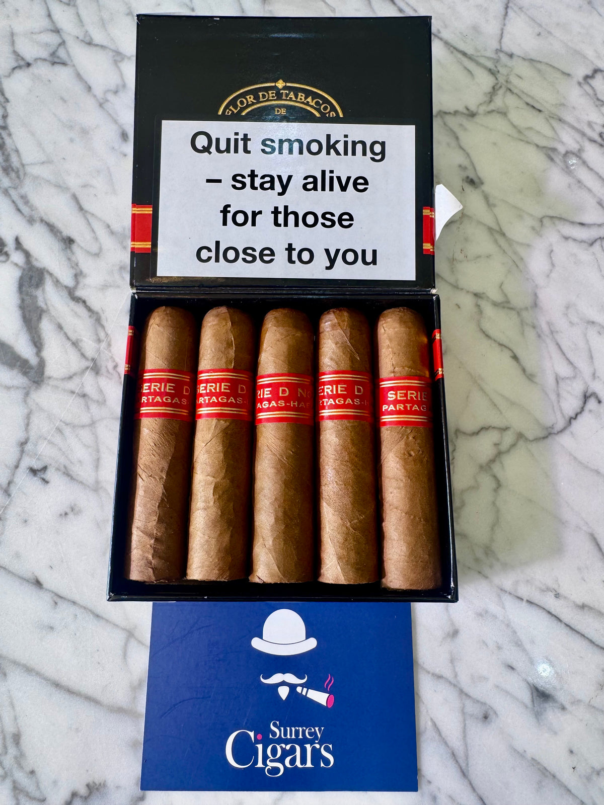 Partagas Serie D No. 6 Pack of 5 Cigars
