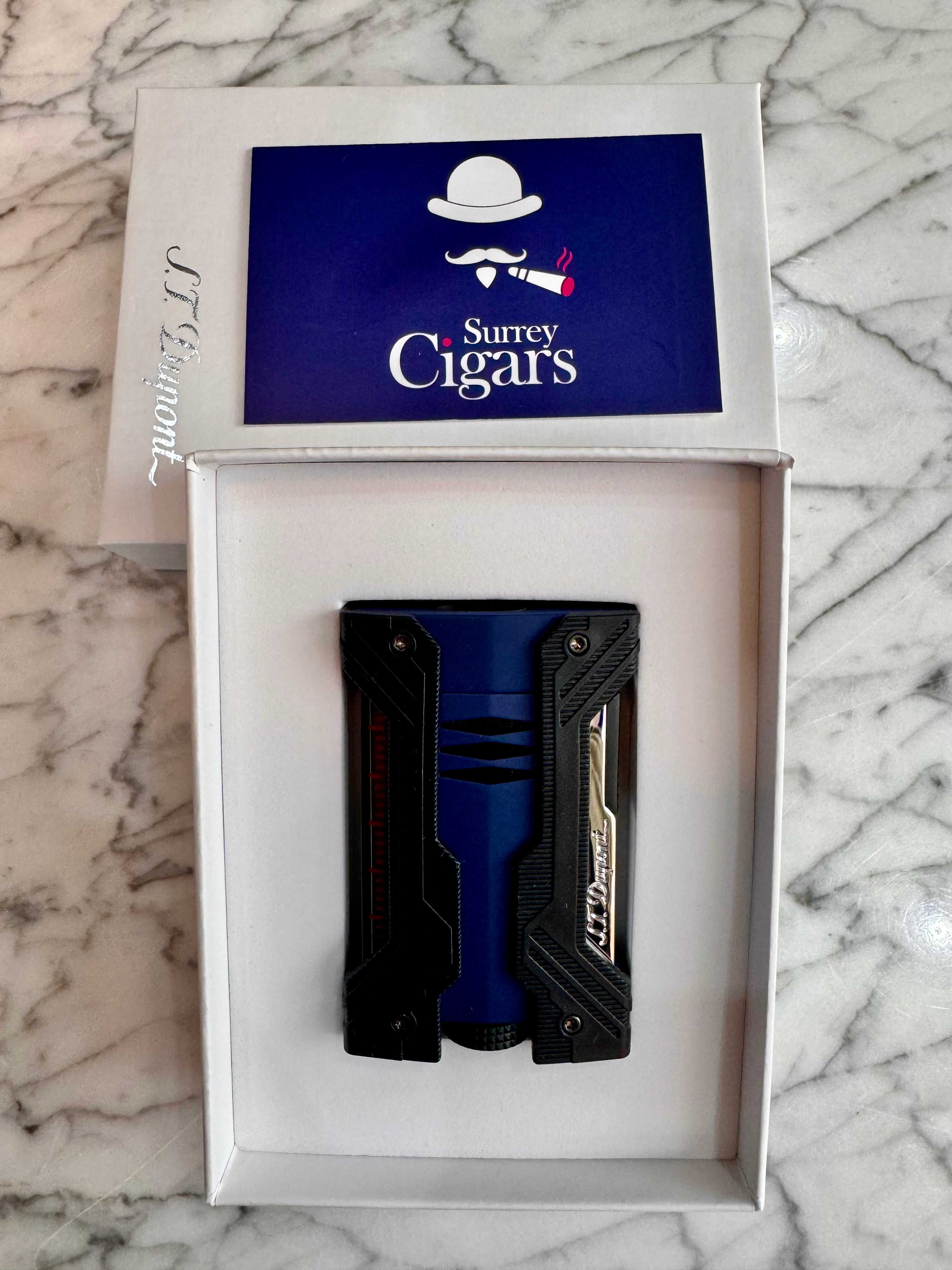 S.T. Dupont Défi Extrême Lighter (Matt Blue)