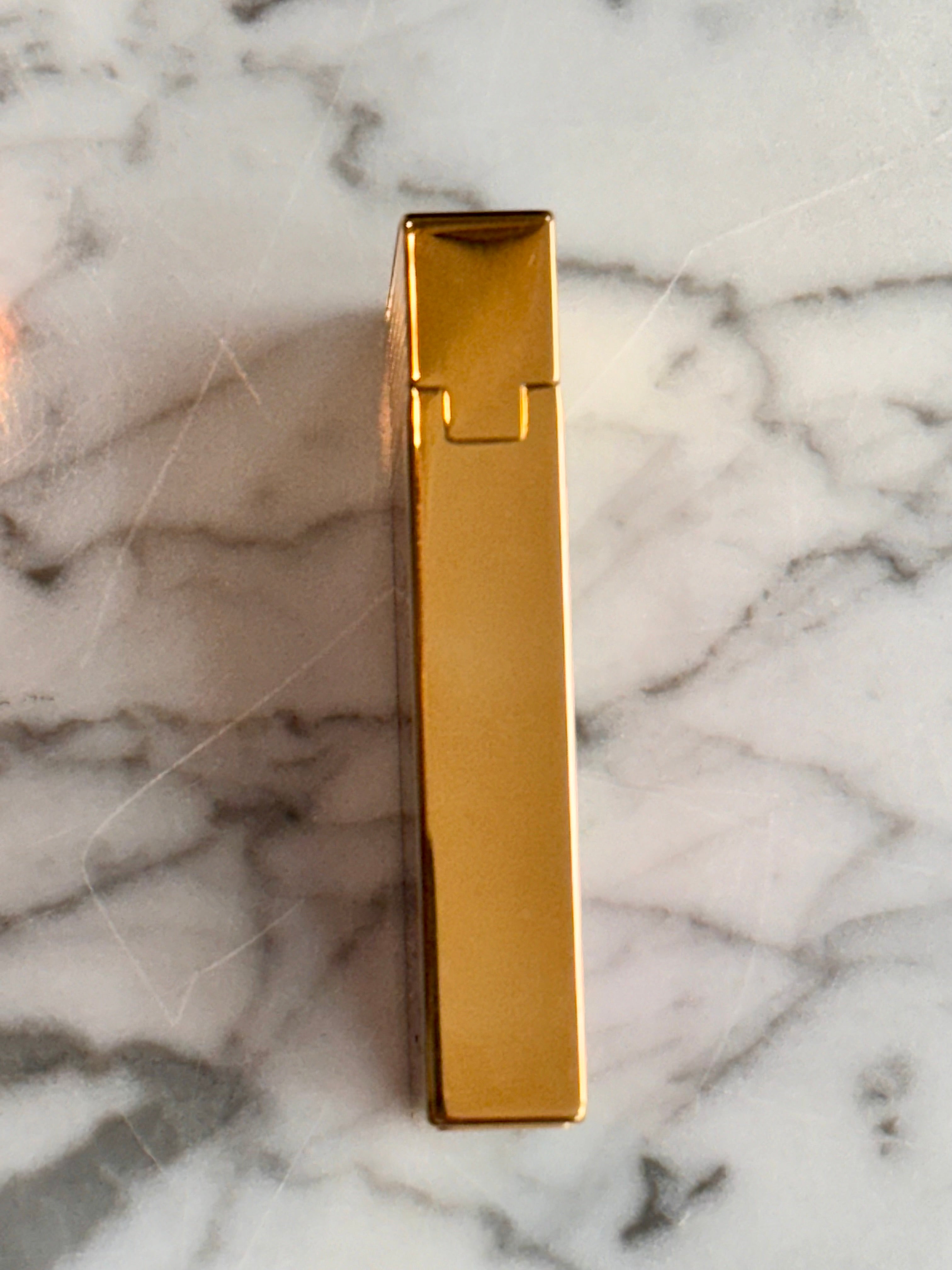 S.T.Dupont Ligne 2 Dragon Red Guilloche Lighter with Yellow Gold Trim