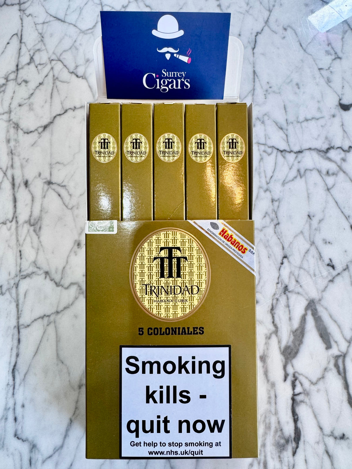 Trinidad Coloniales Pack of 5 Cigars