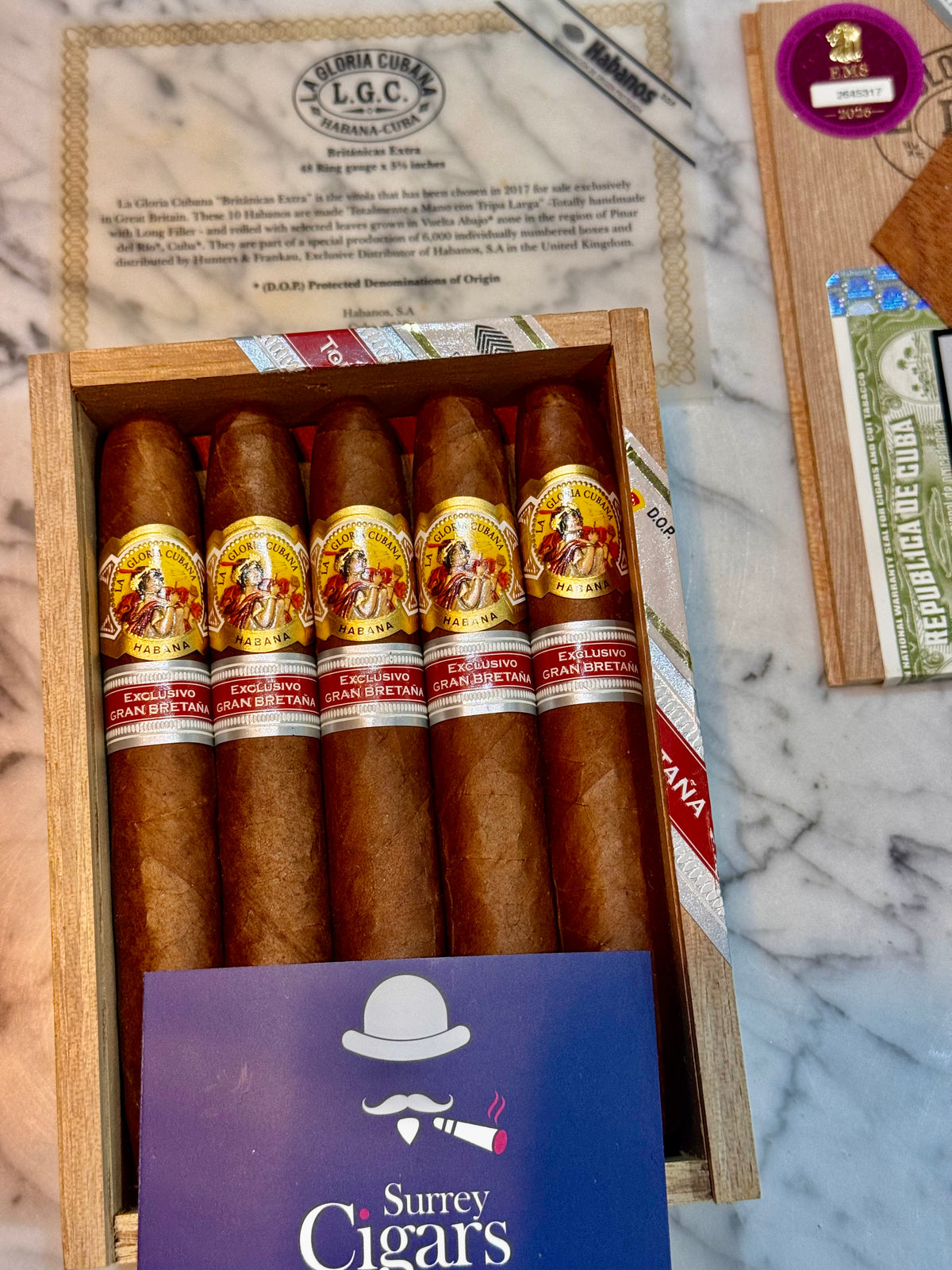 La Gloria Cubana Britanicas Extra UK Regional Edition 2017