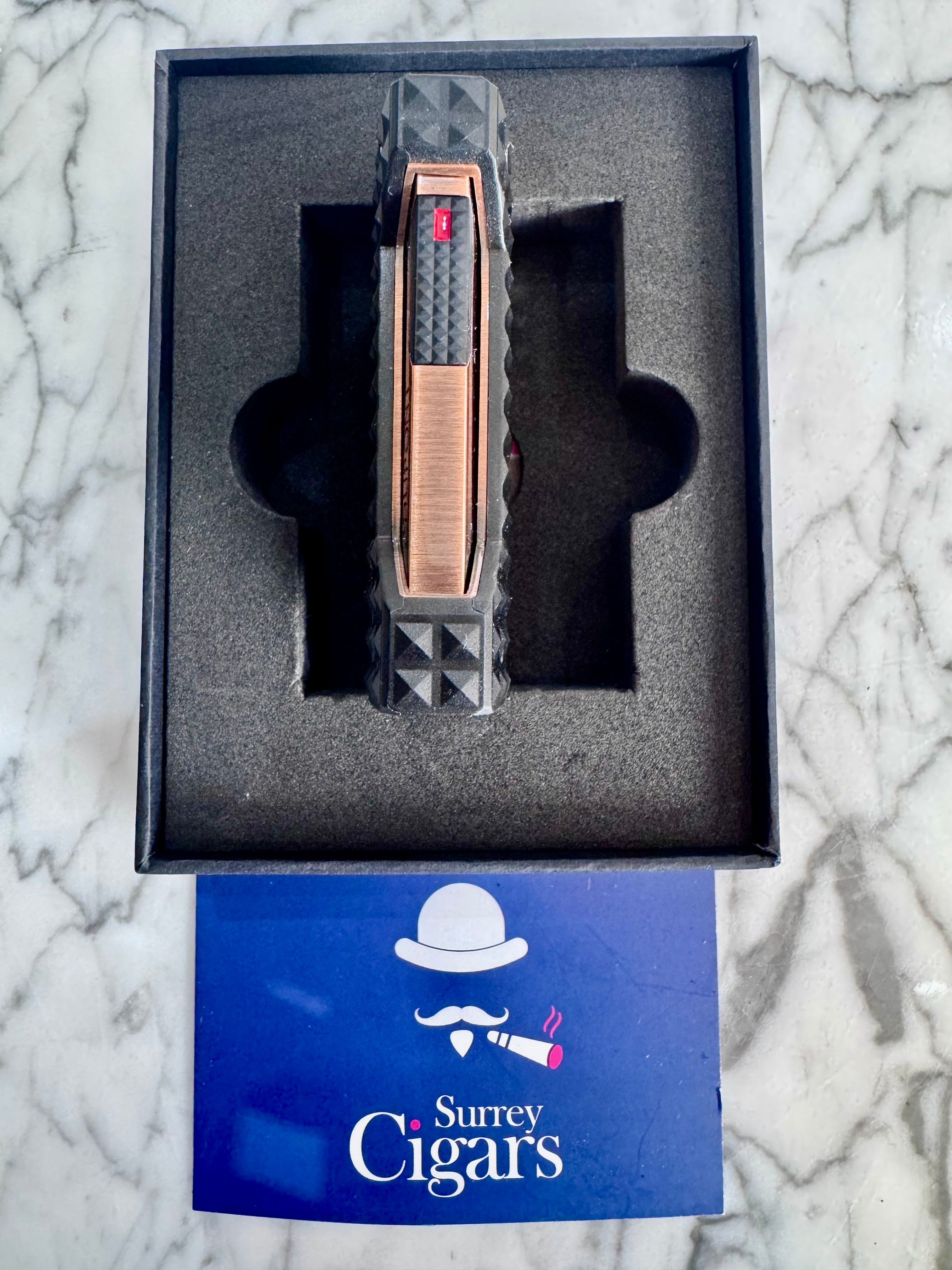 S.T. Dupont Windproof Soft Flame Brushed Lighter Copper W21325